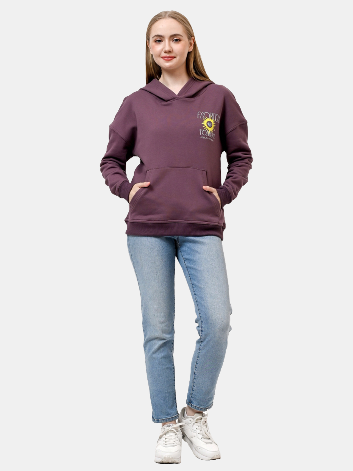 HOLLY - Women's PLUM Hoodie