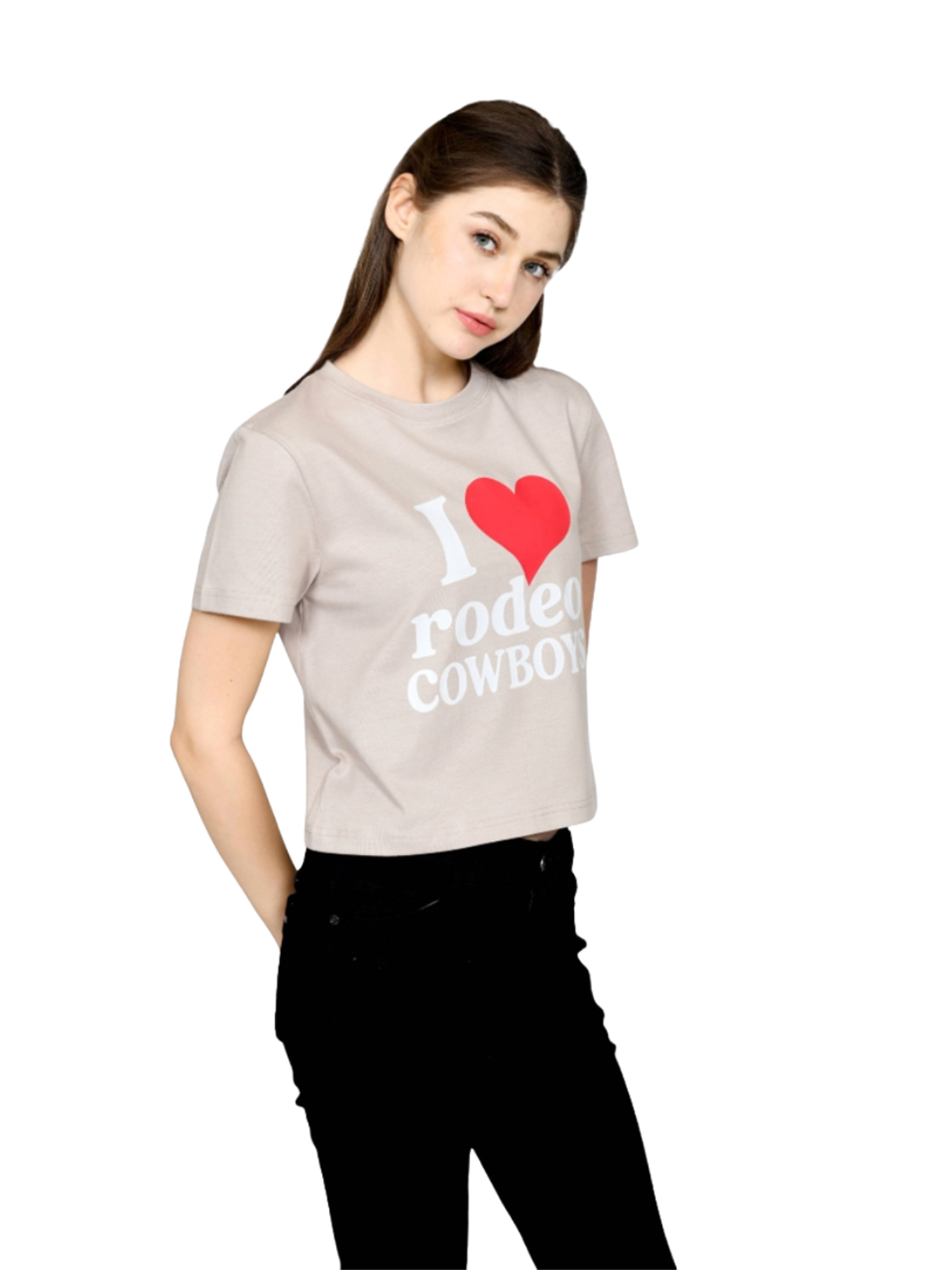 Cowboy - Cropped T-shirt view 3