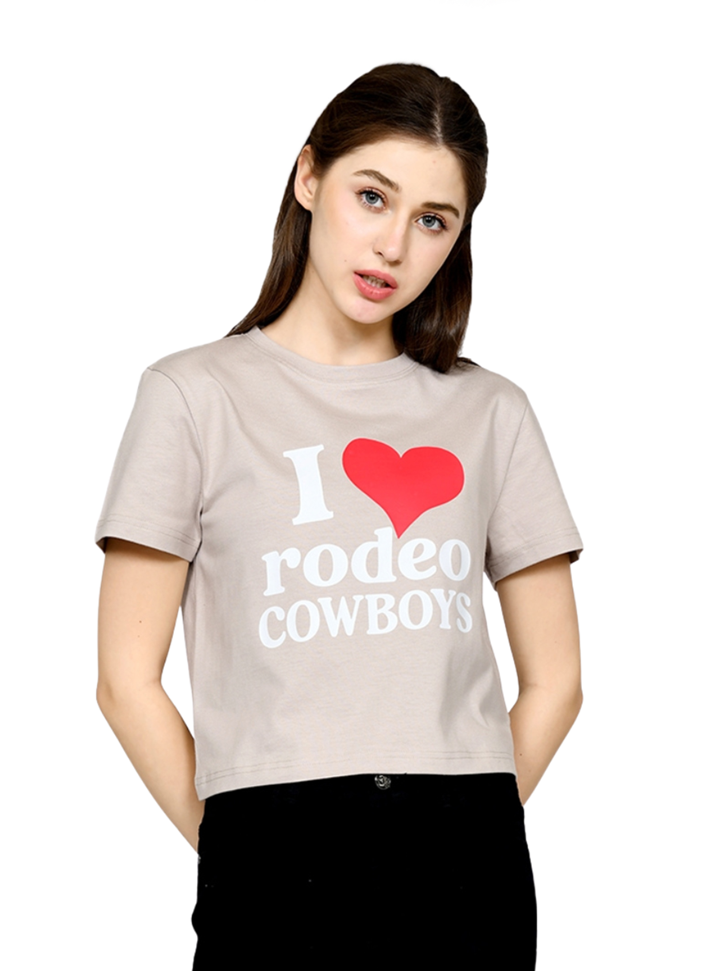 Cowboy - Cropped T-shirt
