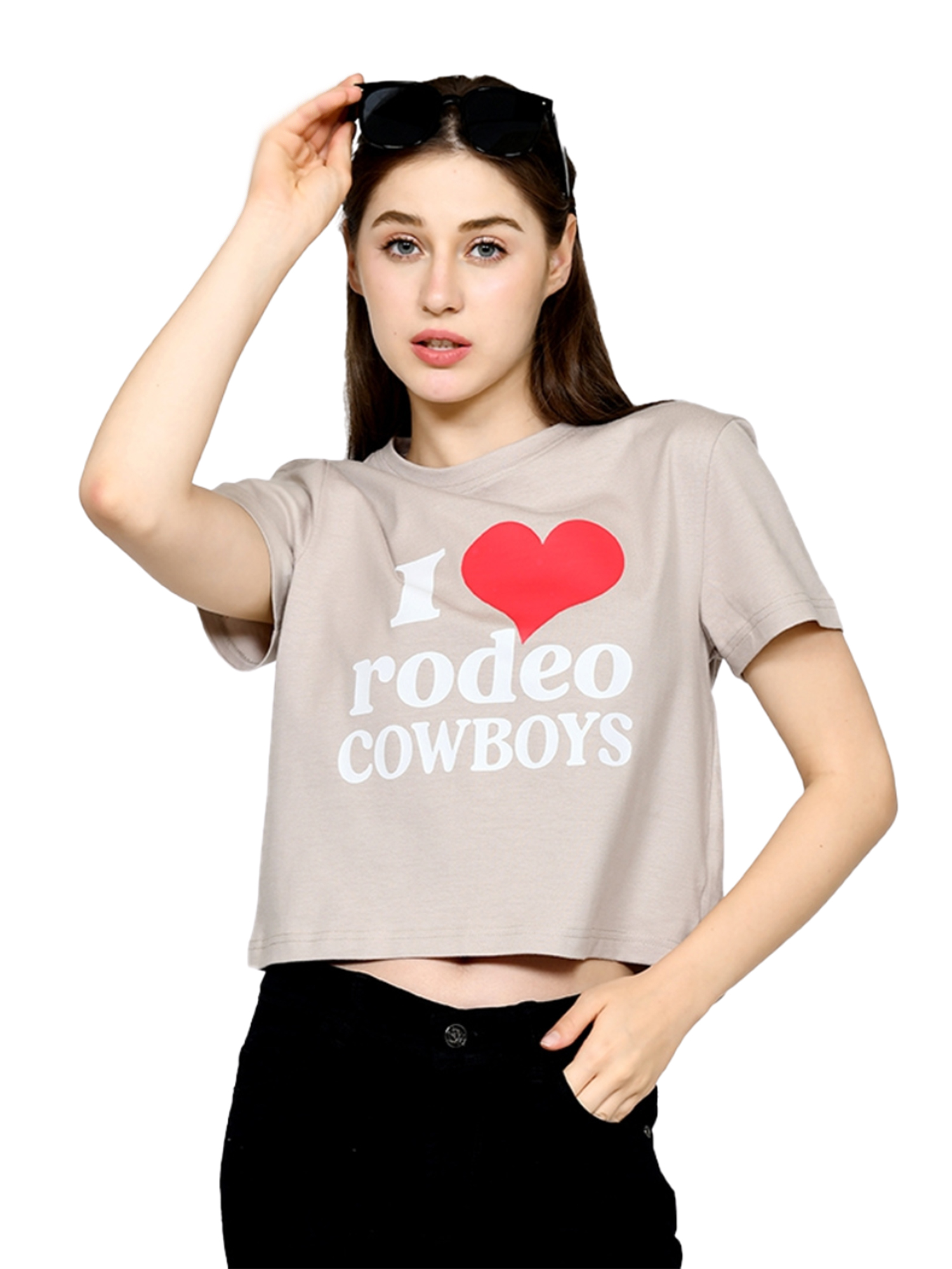Cowboy - Cropped T-shirt view 2