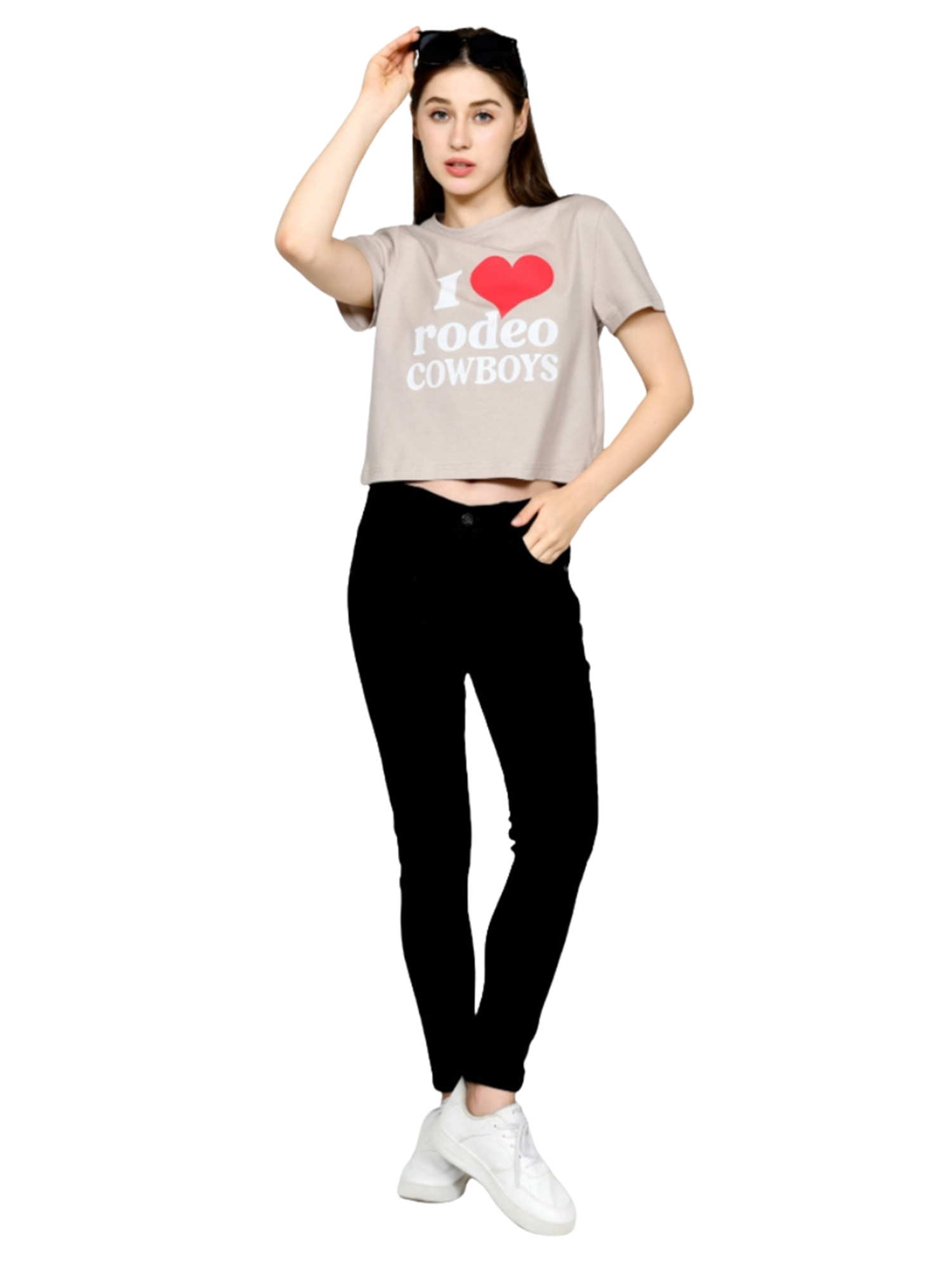 Cowboy - Cropped T-shirt view 4