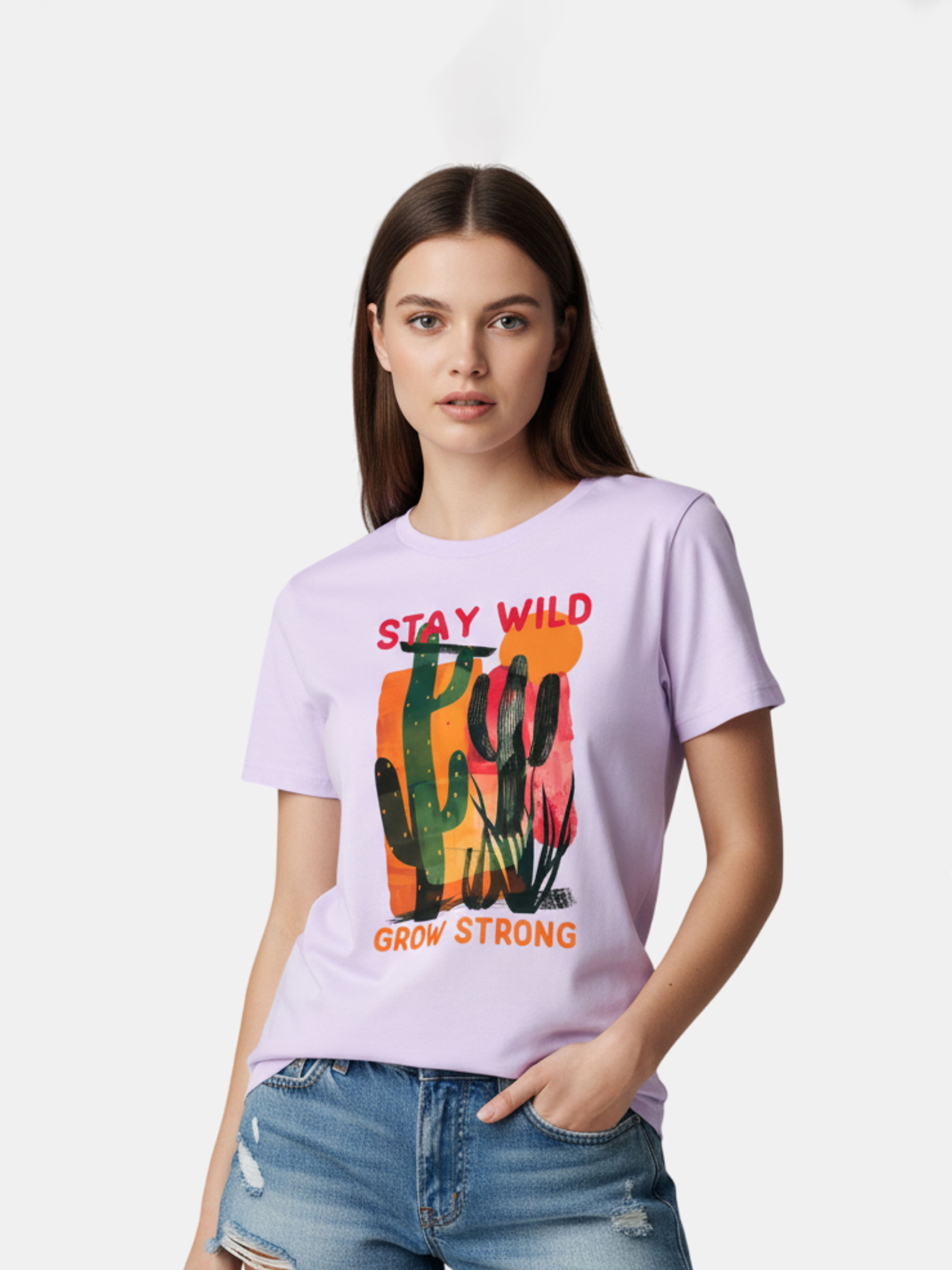 Cactine - Regular Fit T-shirt view 4