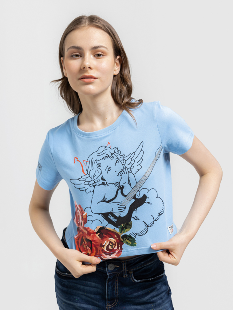 Abbey - Cropped T-Shirt