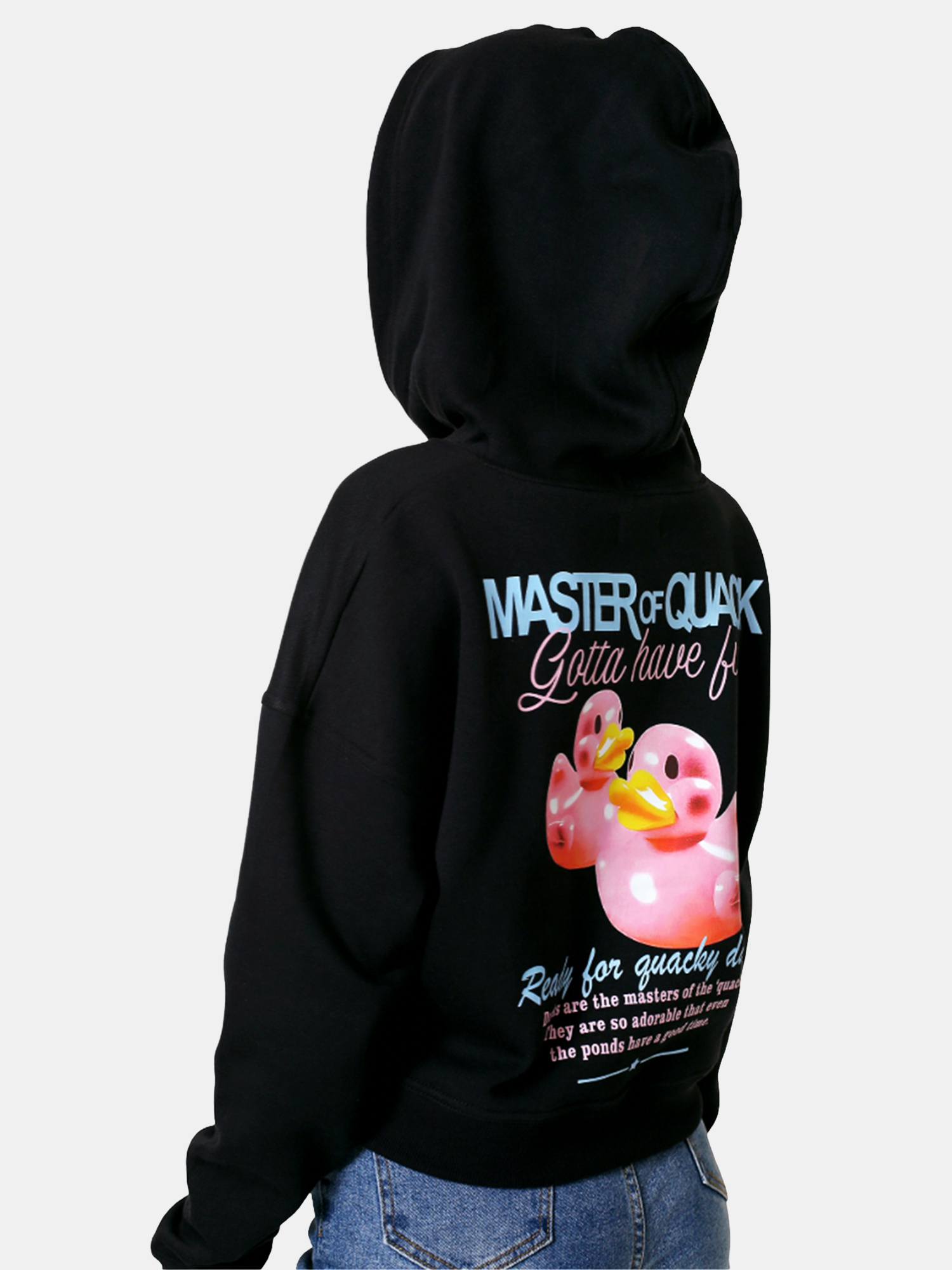 DUMMY - DAISY - Women's Cropped Hoodie view 4