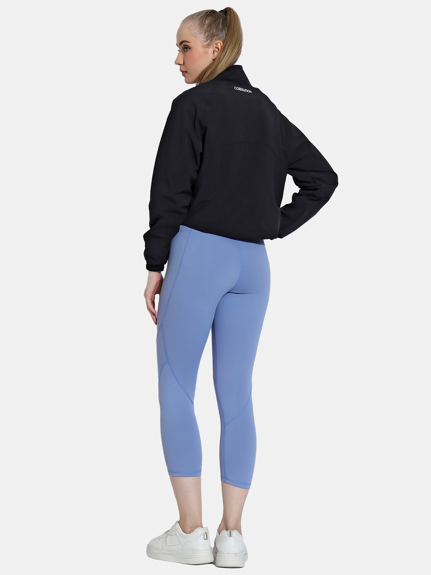 Levana Cropped Windbreaker Jacket view 2