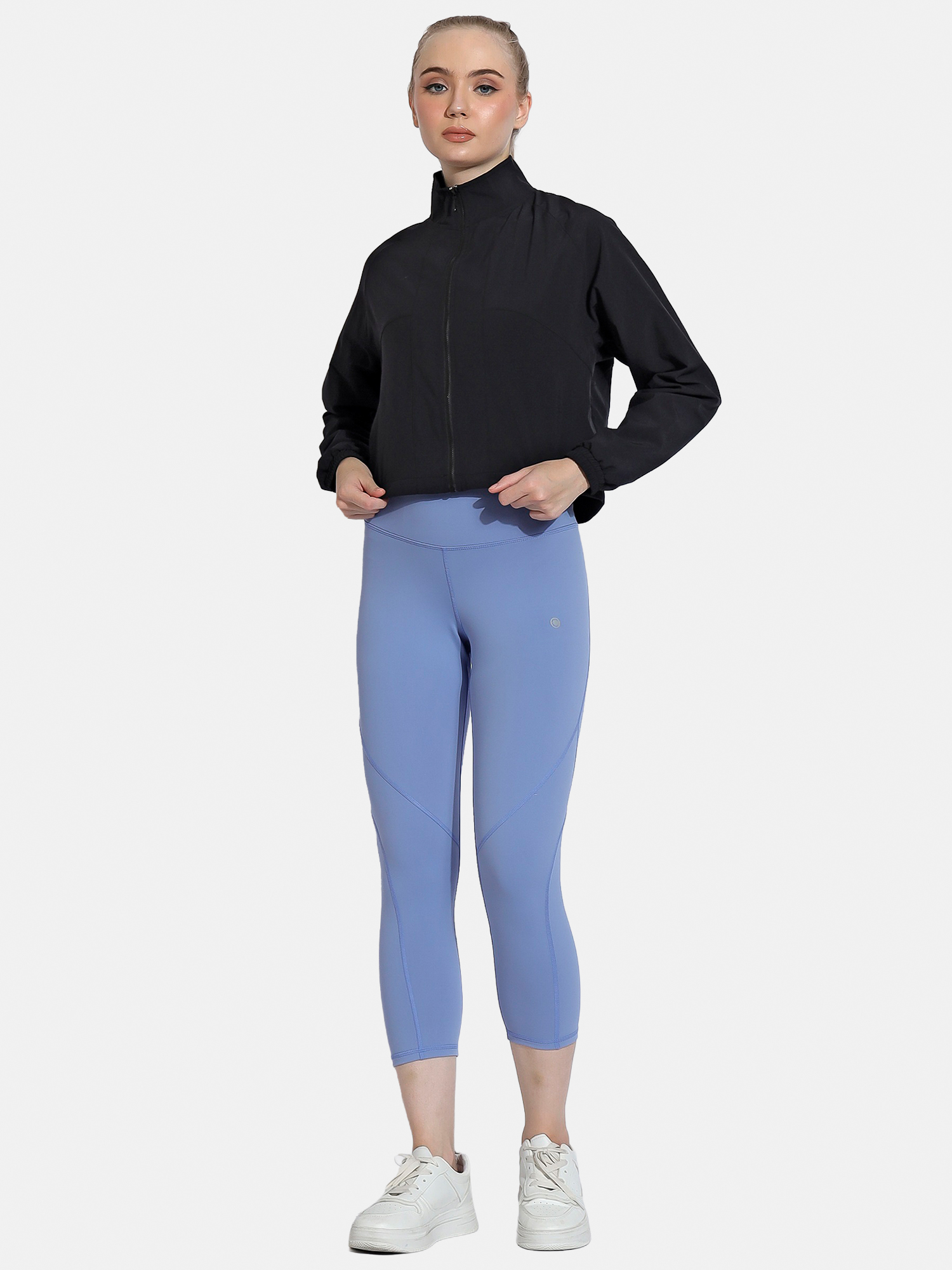 Levana Cropped Windbreaker Jacket