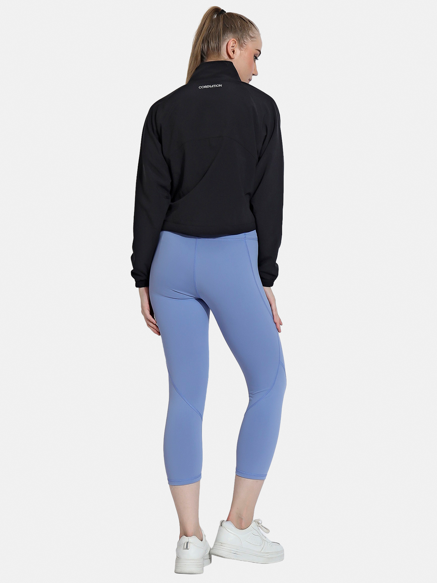 Levana Cropped Windbreaker Jacket view 4