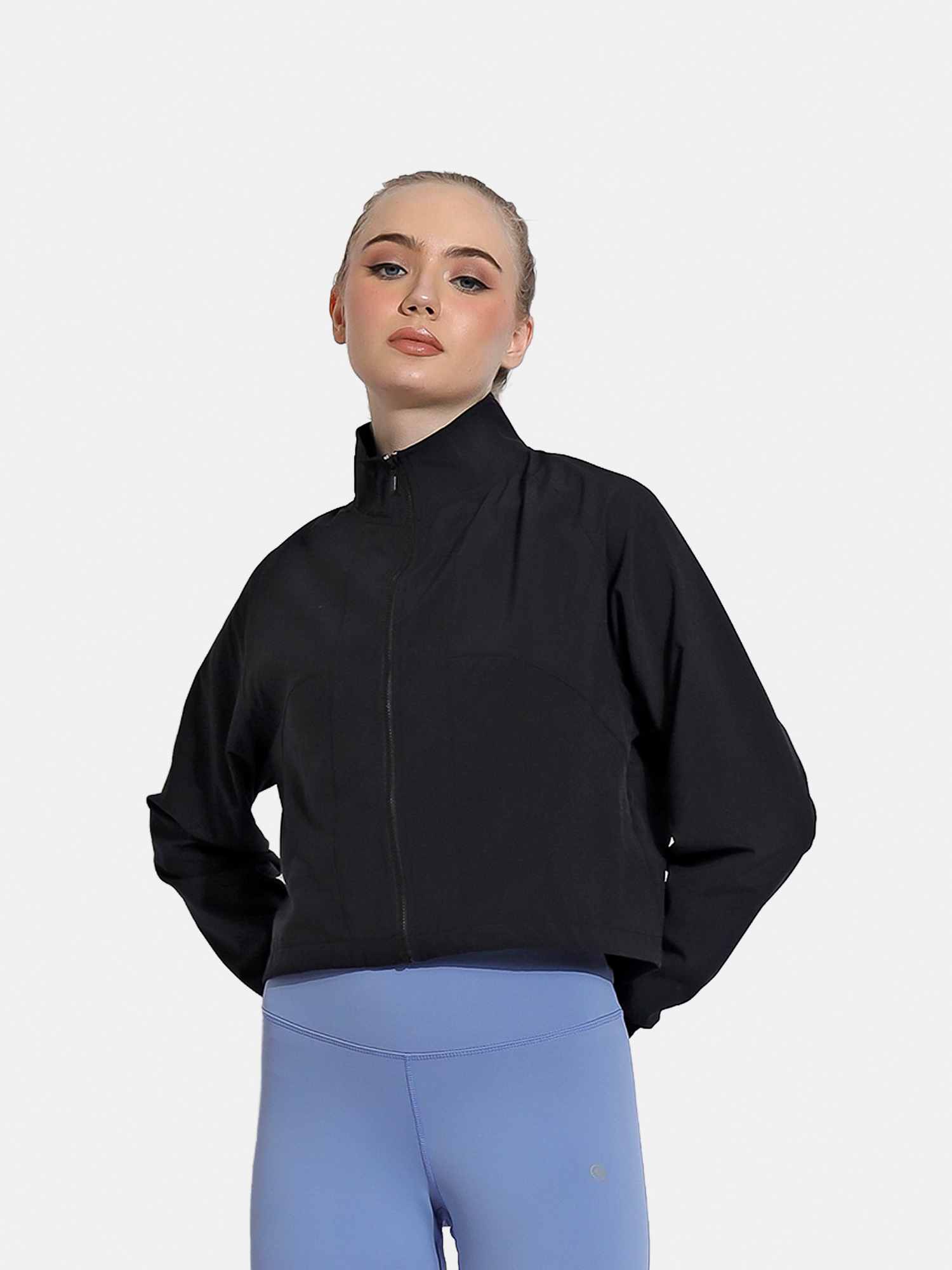 Levana Cropped Windbreaker Jacket view 5