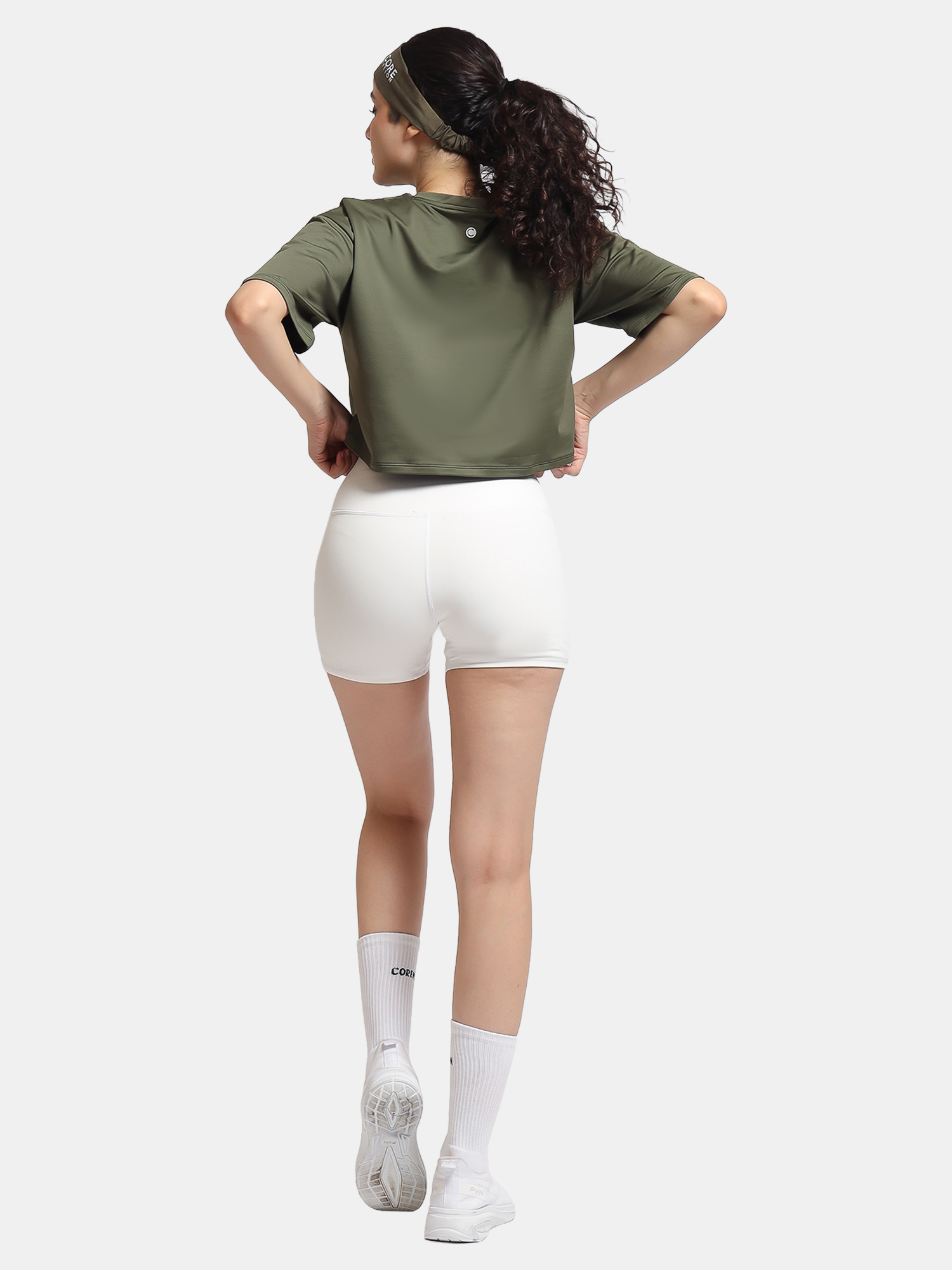 Core Shorts Pants Legging High Waist Pendek view 3