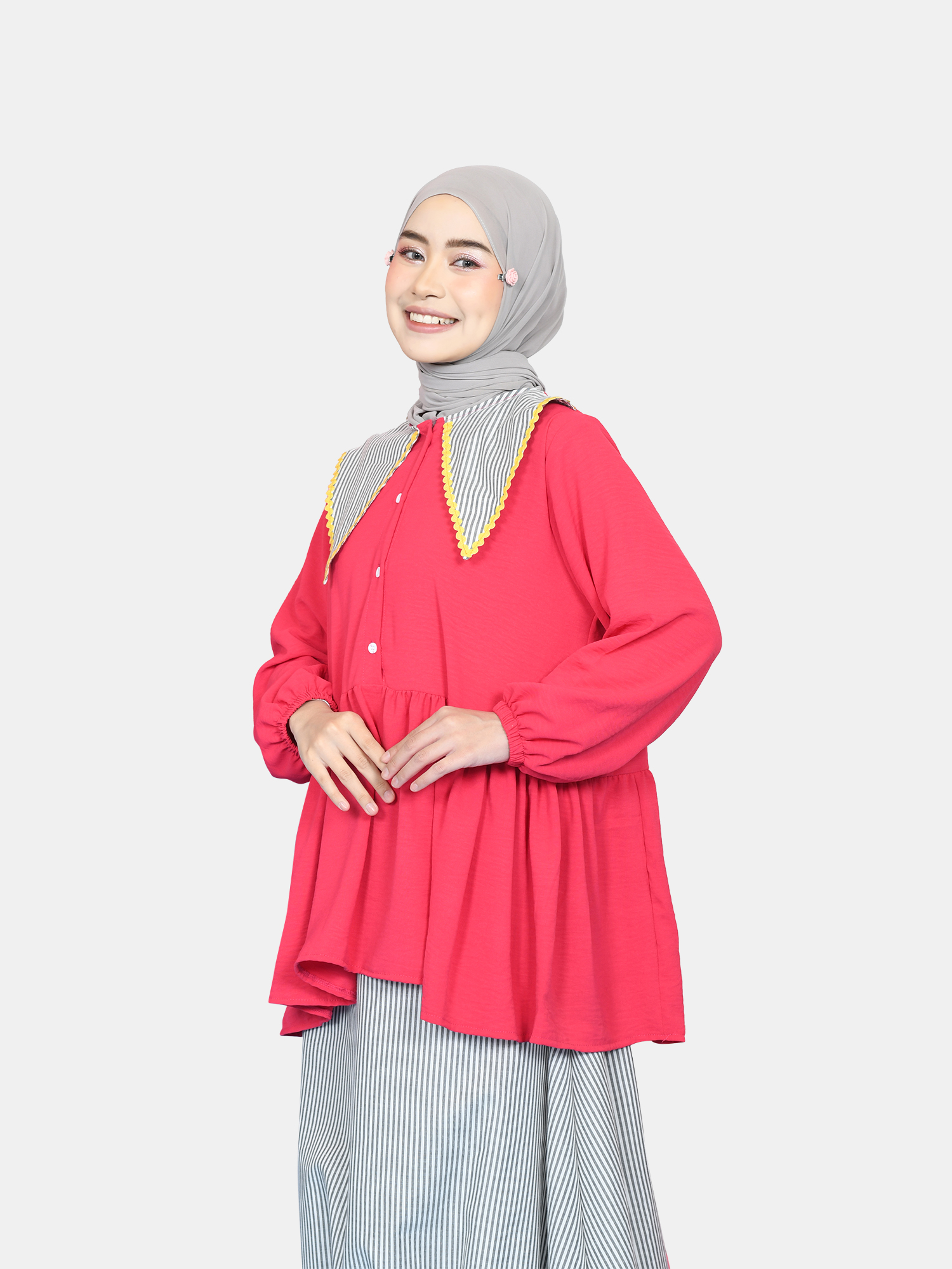 Mybamus Kaiz Collar Tops view 4