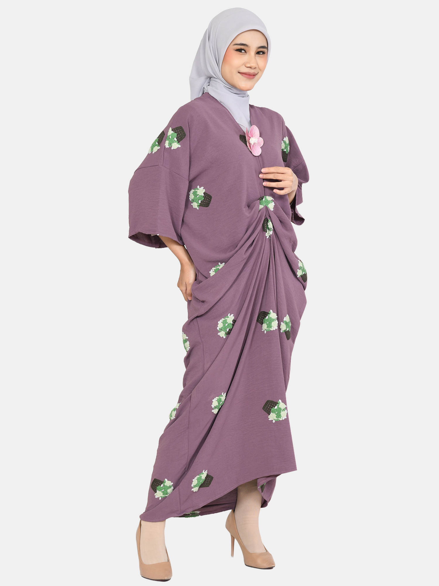 Mybamus Farah Kaftan Dress view 6