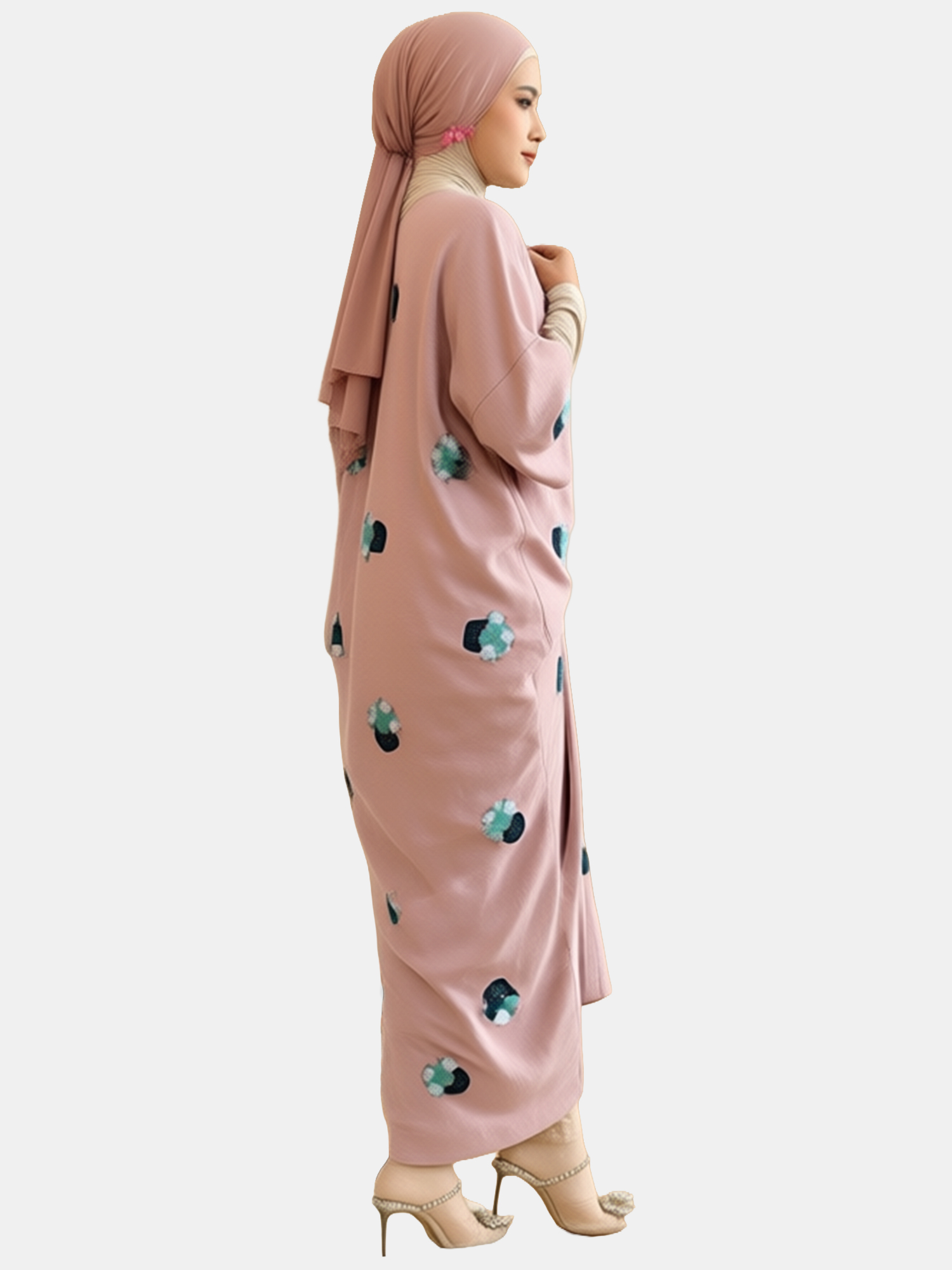 Mybamus Farah Kaftan Dress view 8