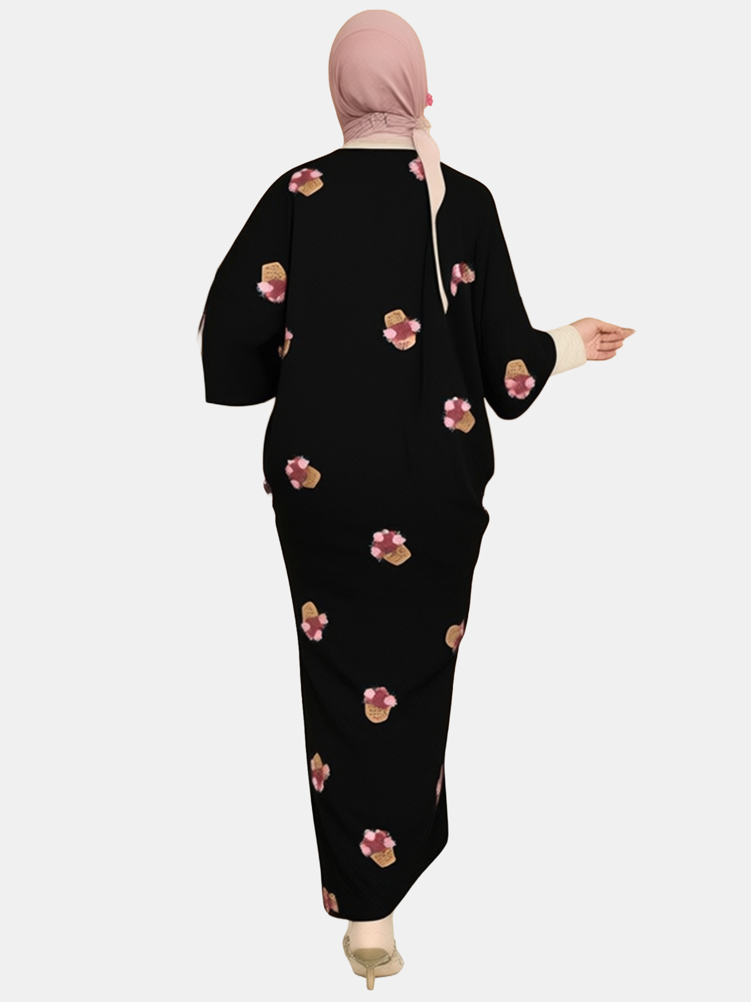 Mybamus Farah Kaftan Dress view 3