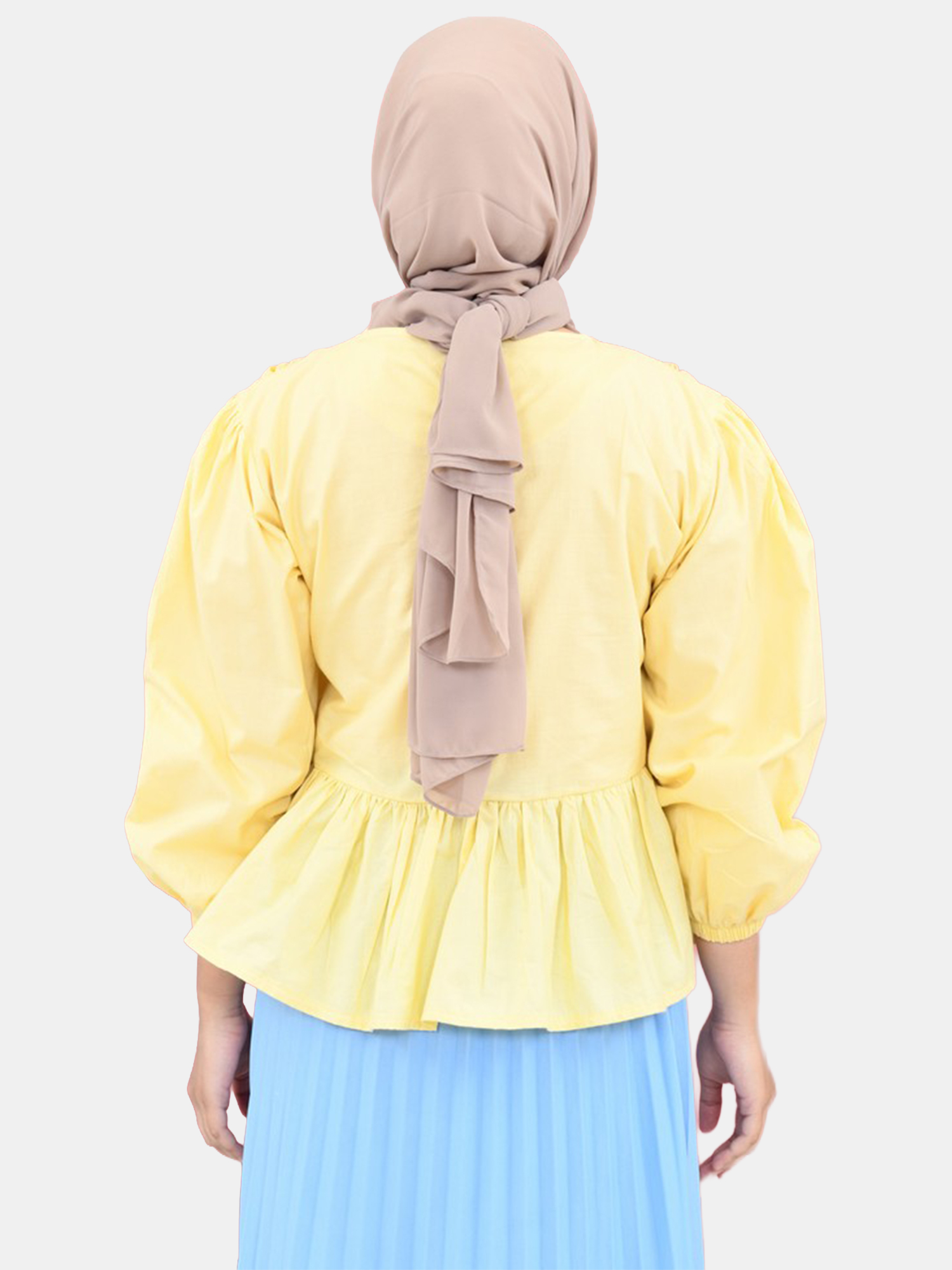 Mybamus Liora Rubber Blouse Atasan Kerut