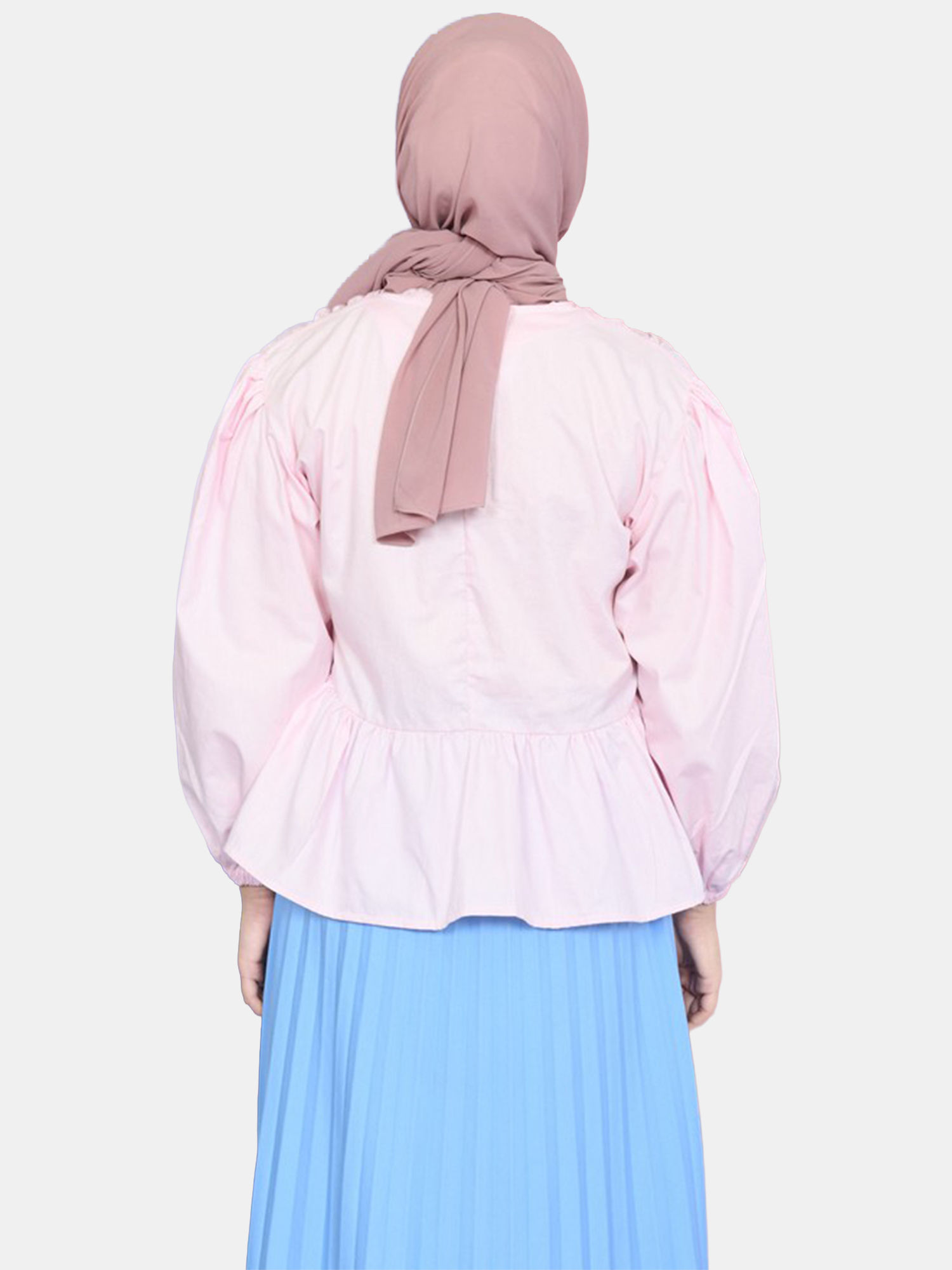 Mybamus Liora Rubber Blouse Atasan Kerut view 3