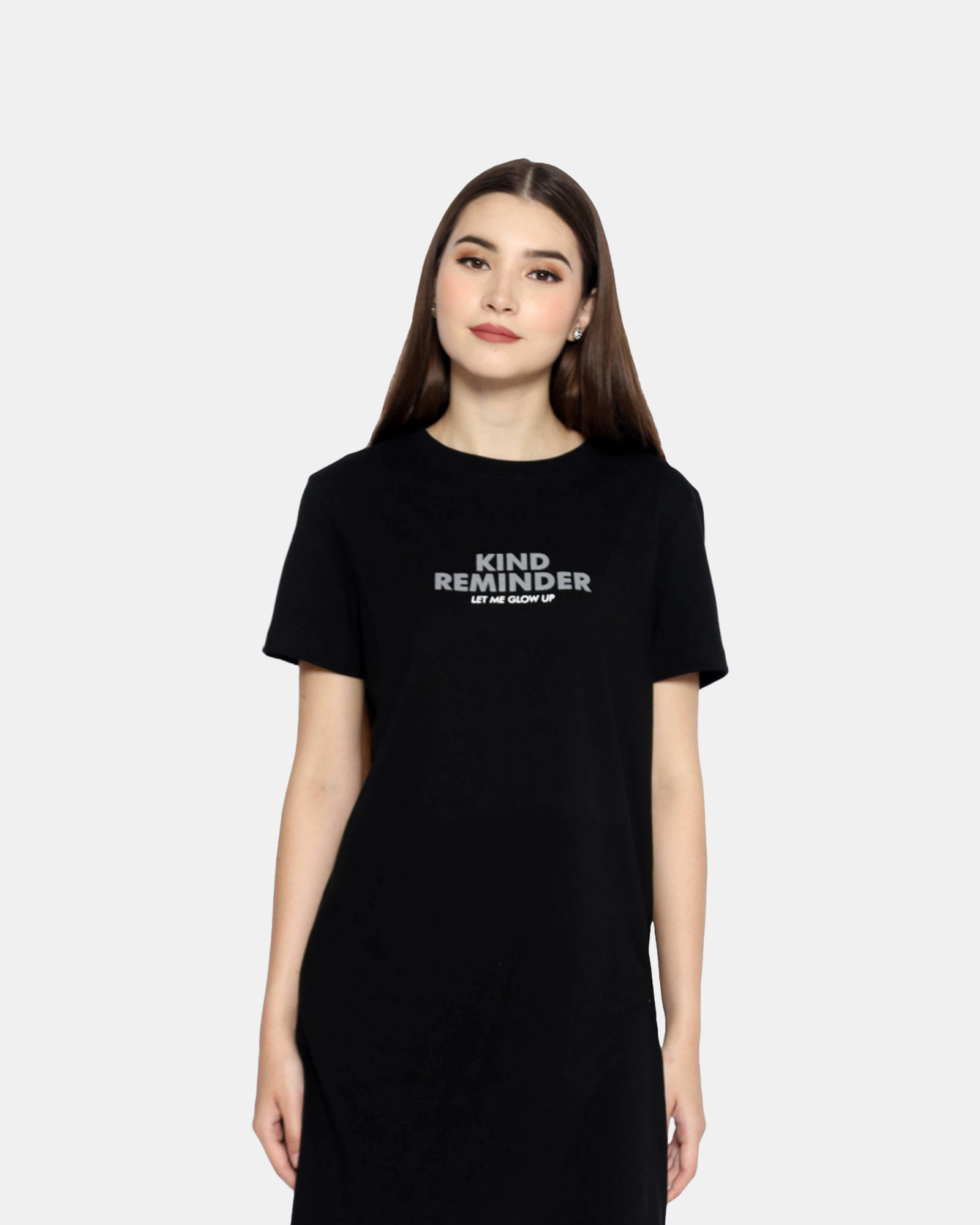 JESSICA - Black Tee Dress view 4