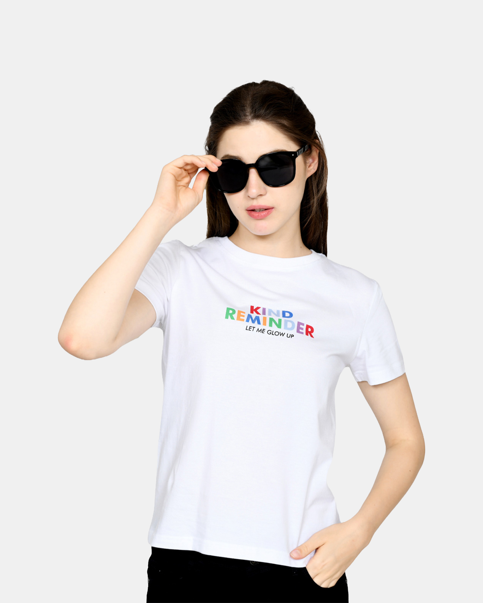 HELENA - Women's Cotton White Tshirt view 5