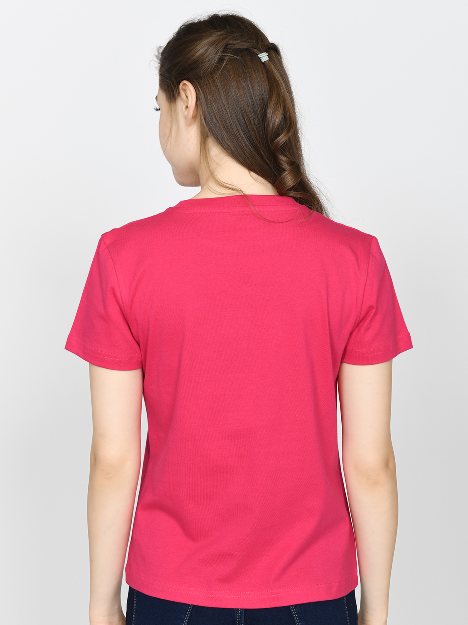 LAS VEGAS - Women's Cotton Pink Tshirt view 2