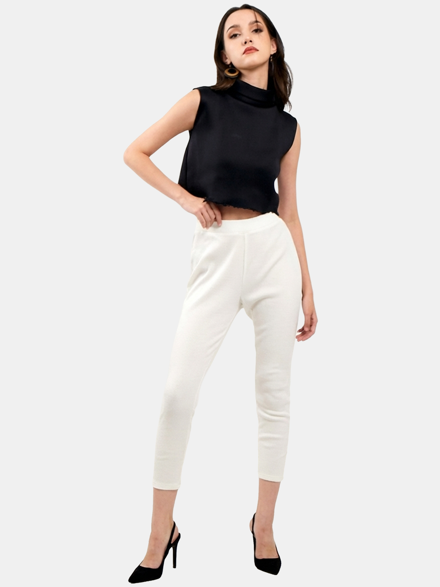 Limo - White Leggings
