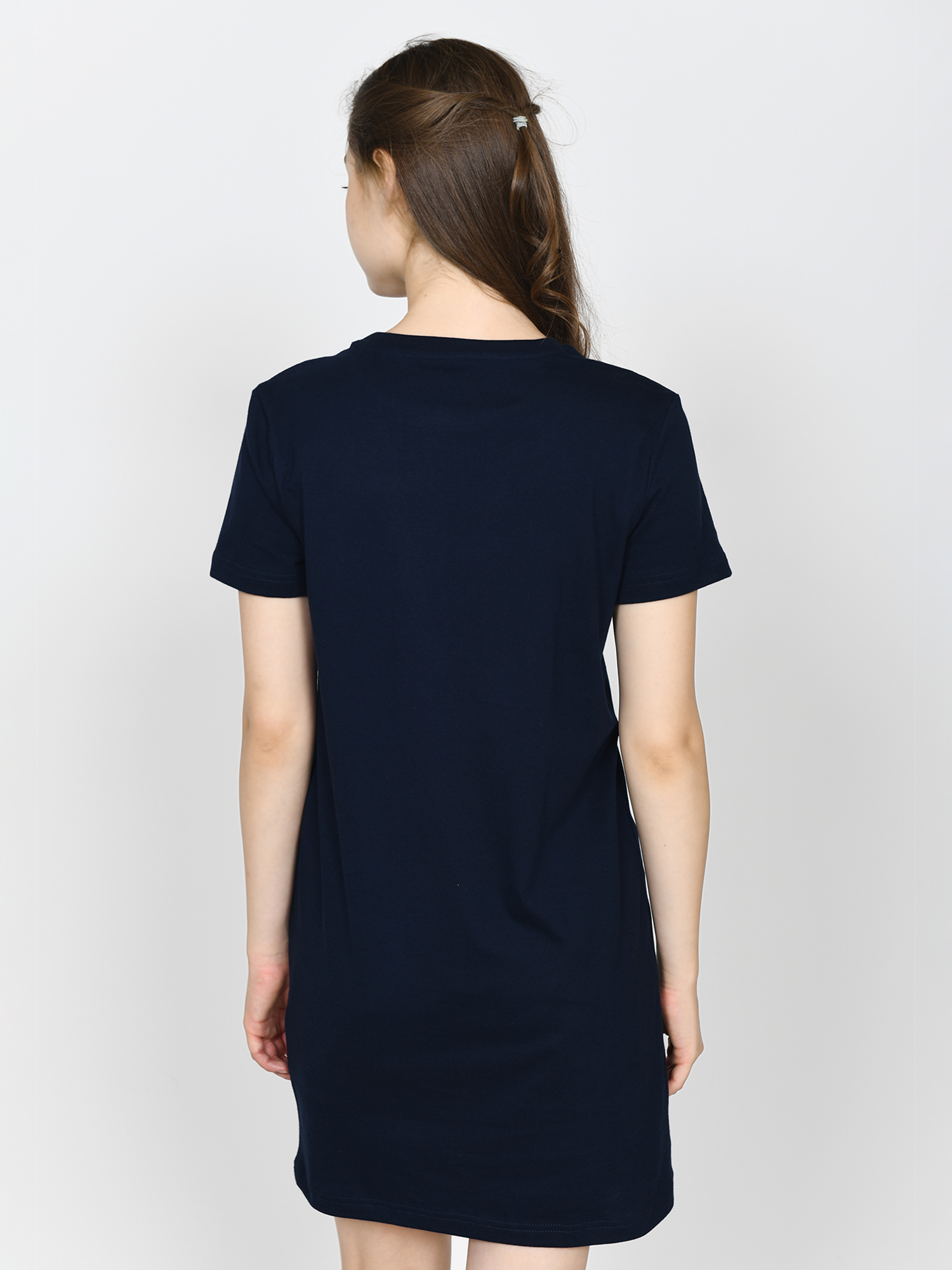 SUNFLOWER - Navy Tee Dress view 2