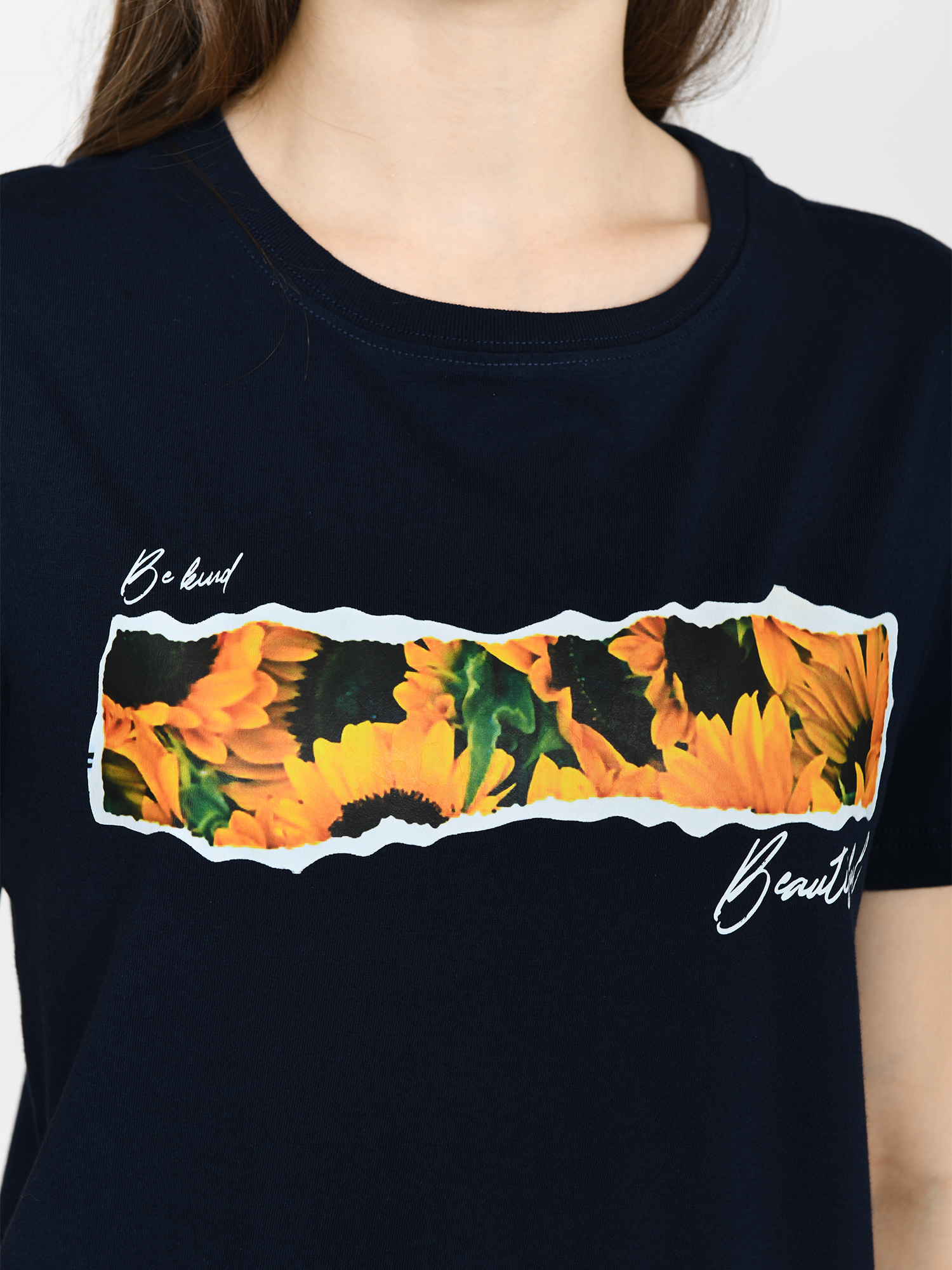 SUNFLOWER - Navy Tee Dress view 4