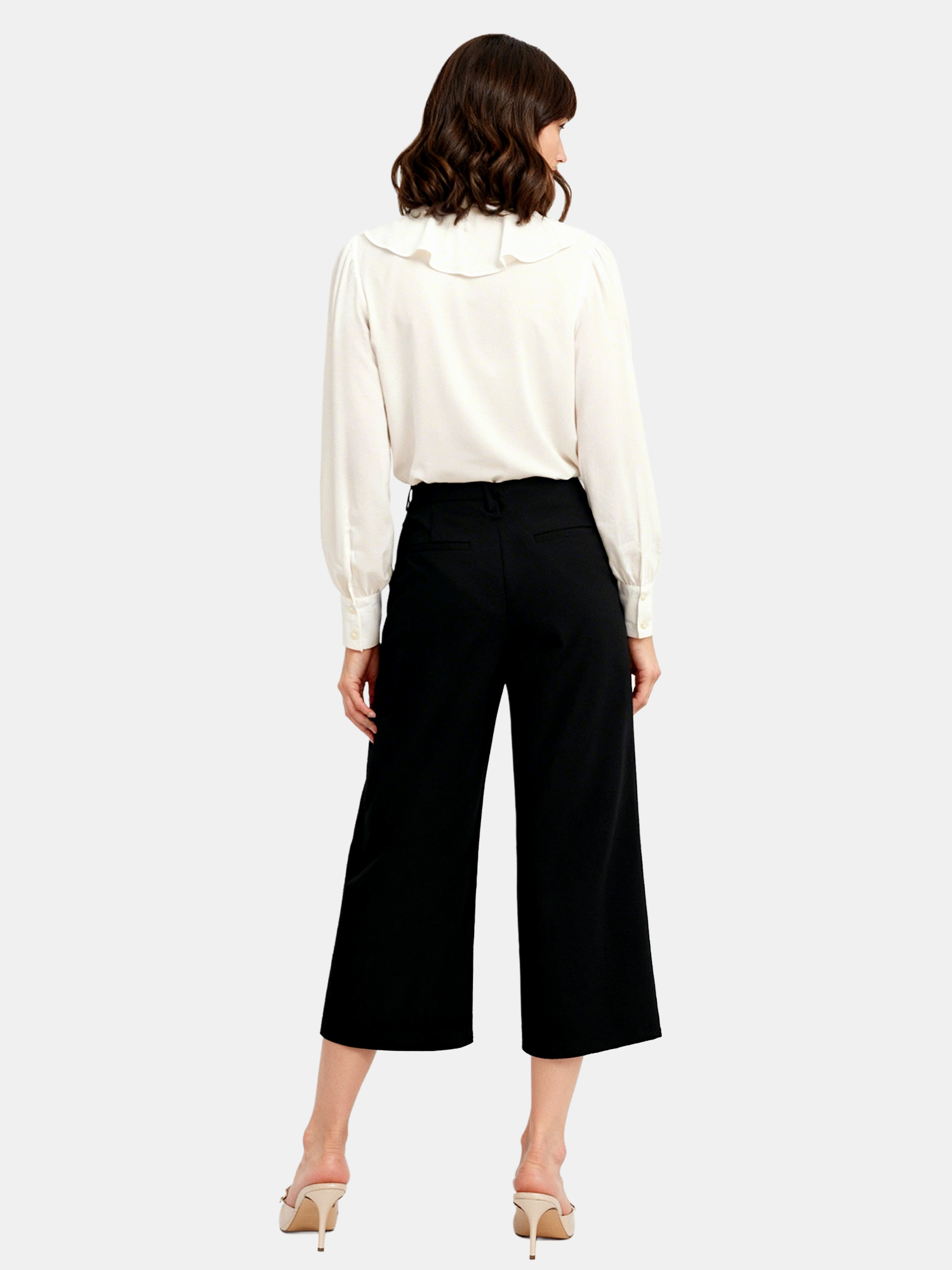 Nancy - Women's Black Culotte view 2