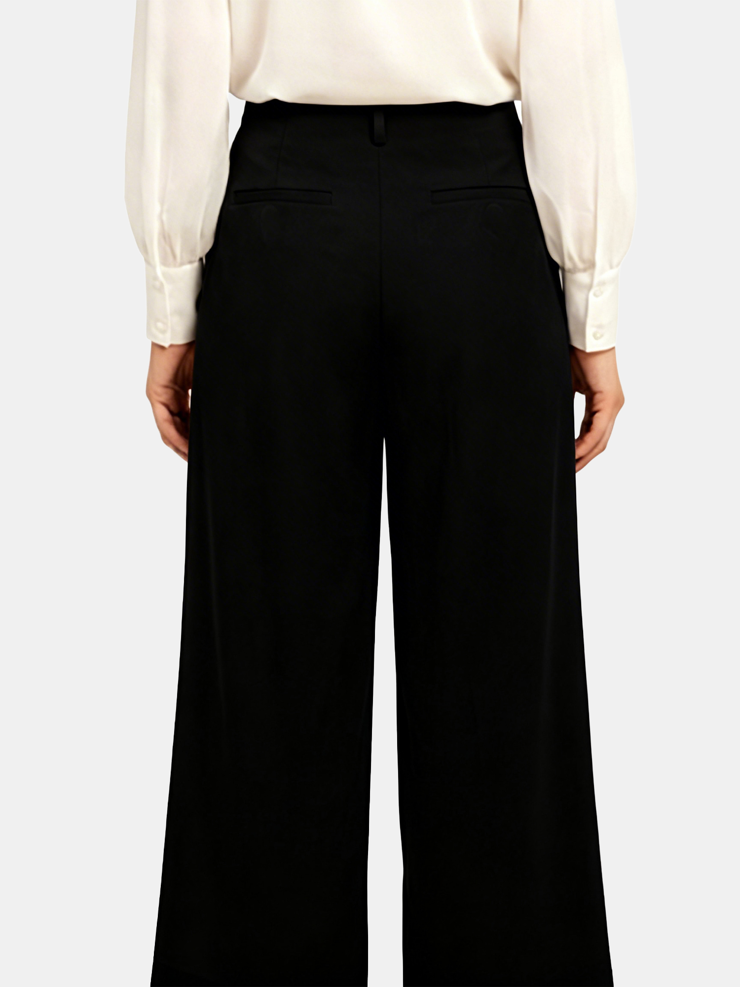 Nancy - Women's Black Culotte view 3