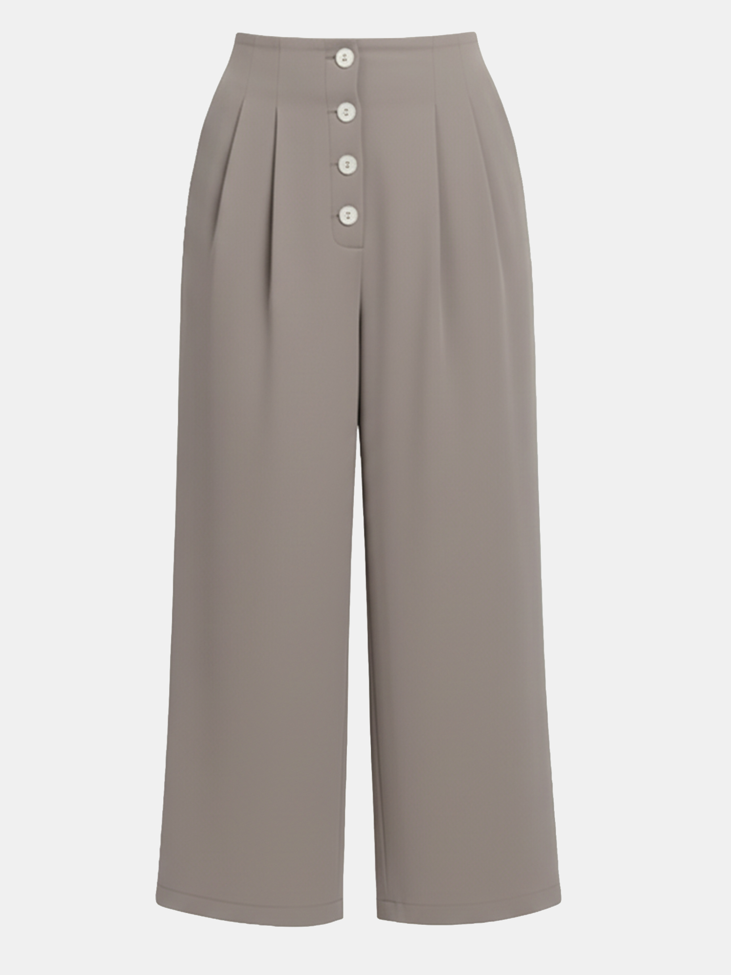 Nancy - Women's Grey Culotte view 4