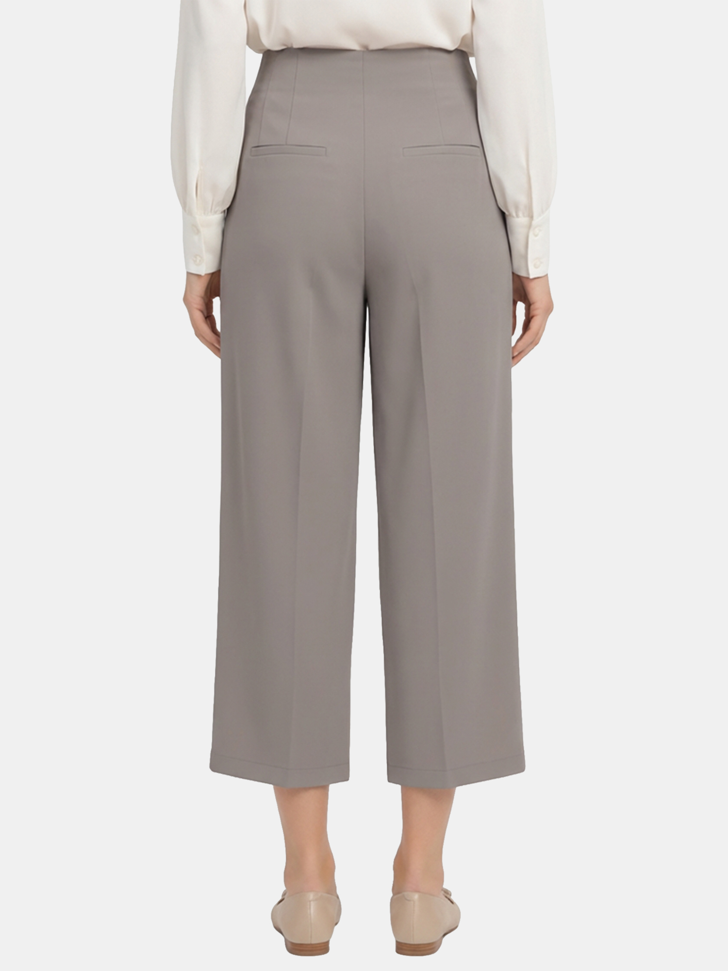 Nancy - Women's Grey Culotte view 2