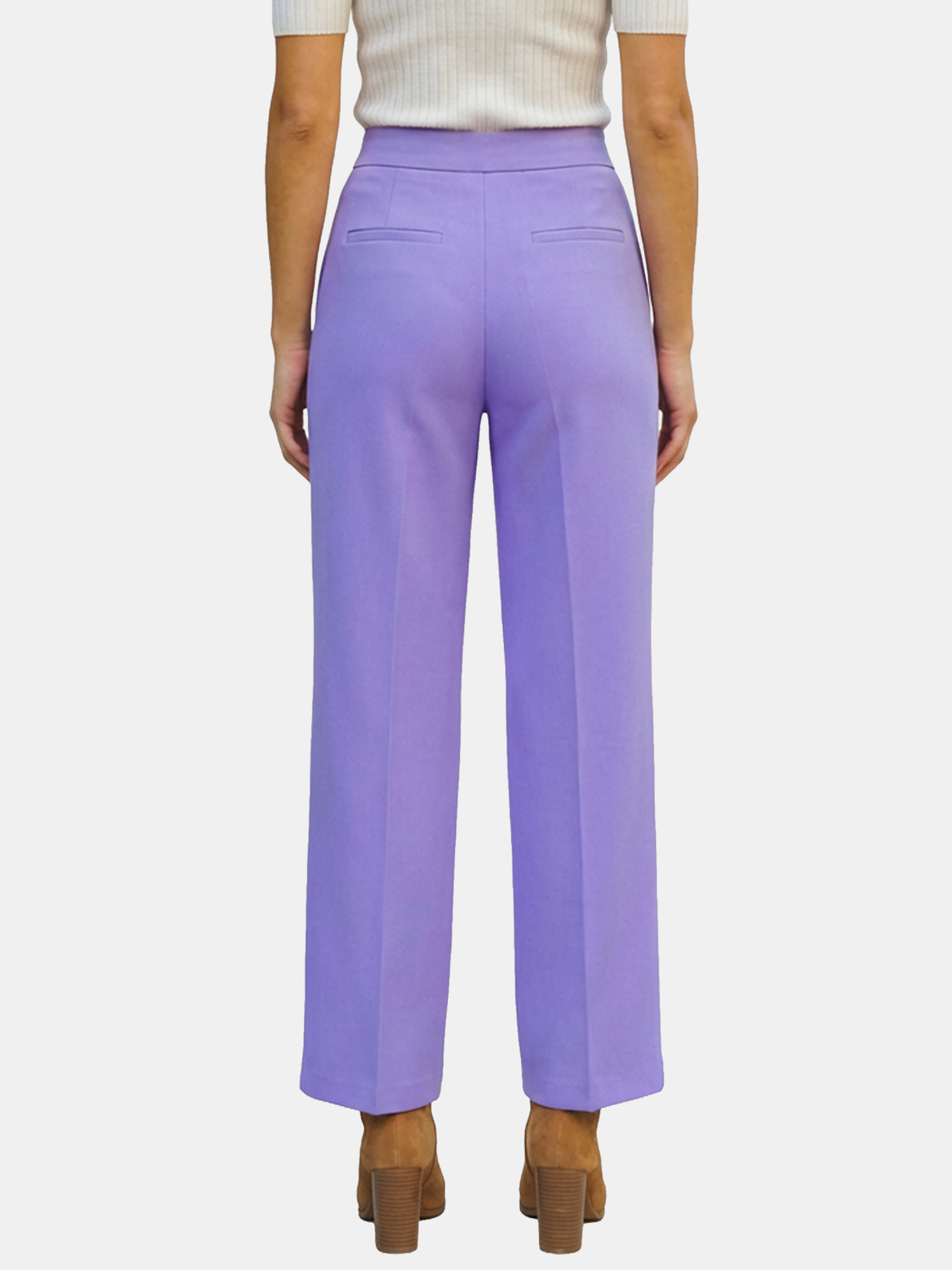Laila - Women's Purple Culotte view 2