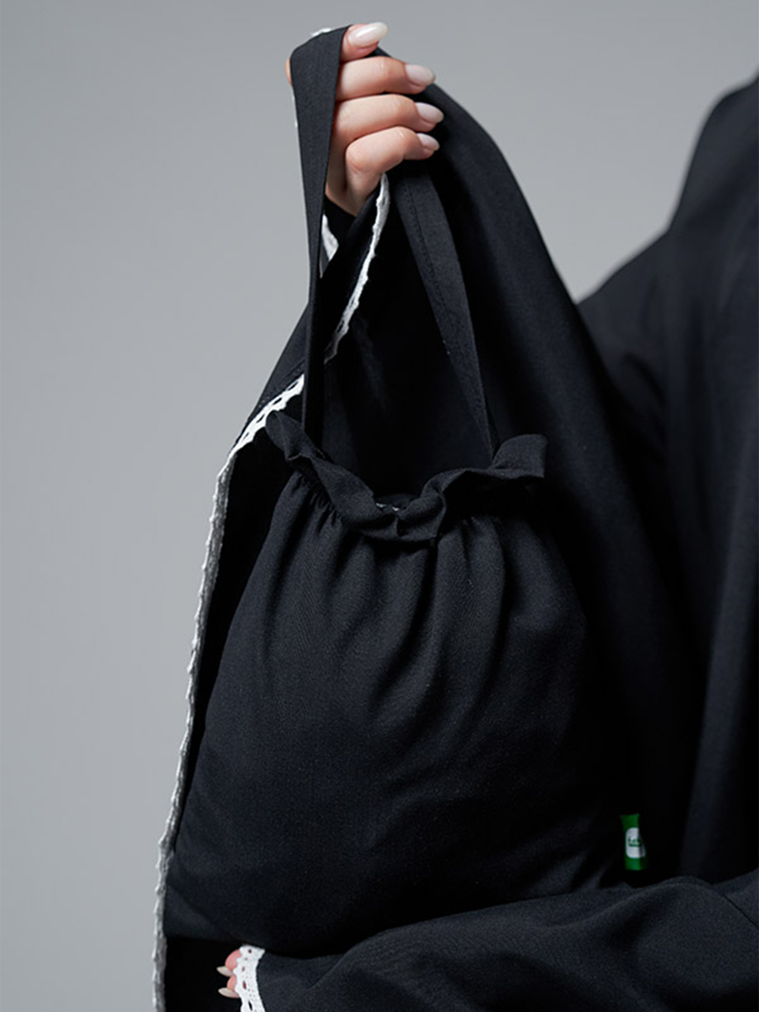 Fadwah Spesial Hajji Mukena - Black view 4