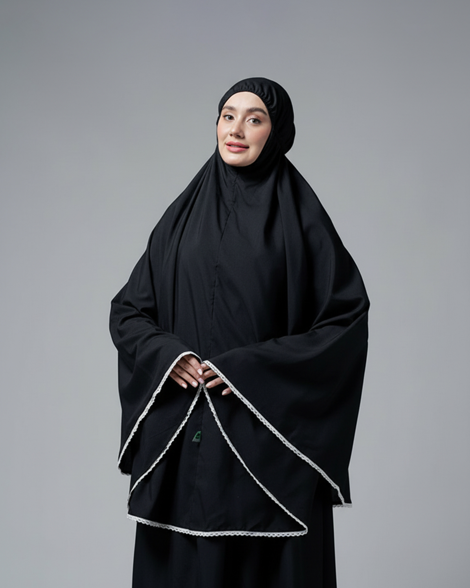 Fadwah Spesial Hajji Mukena - Black