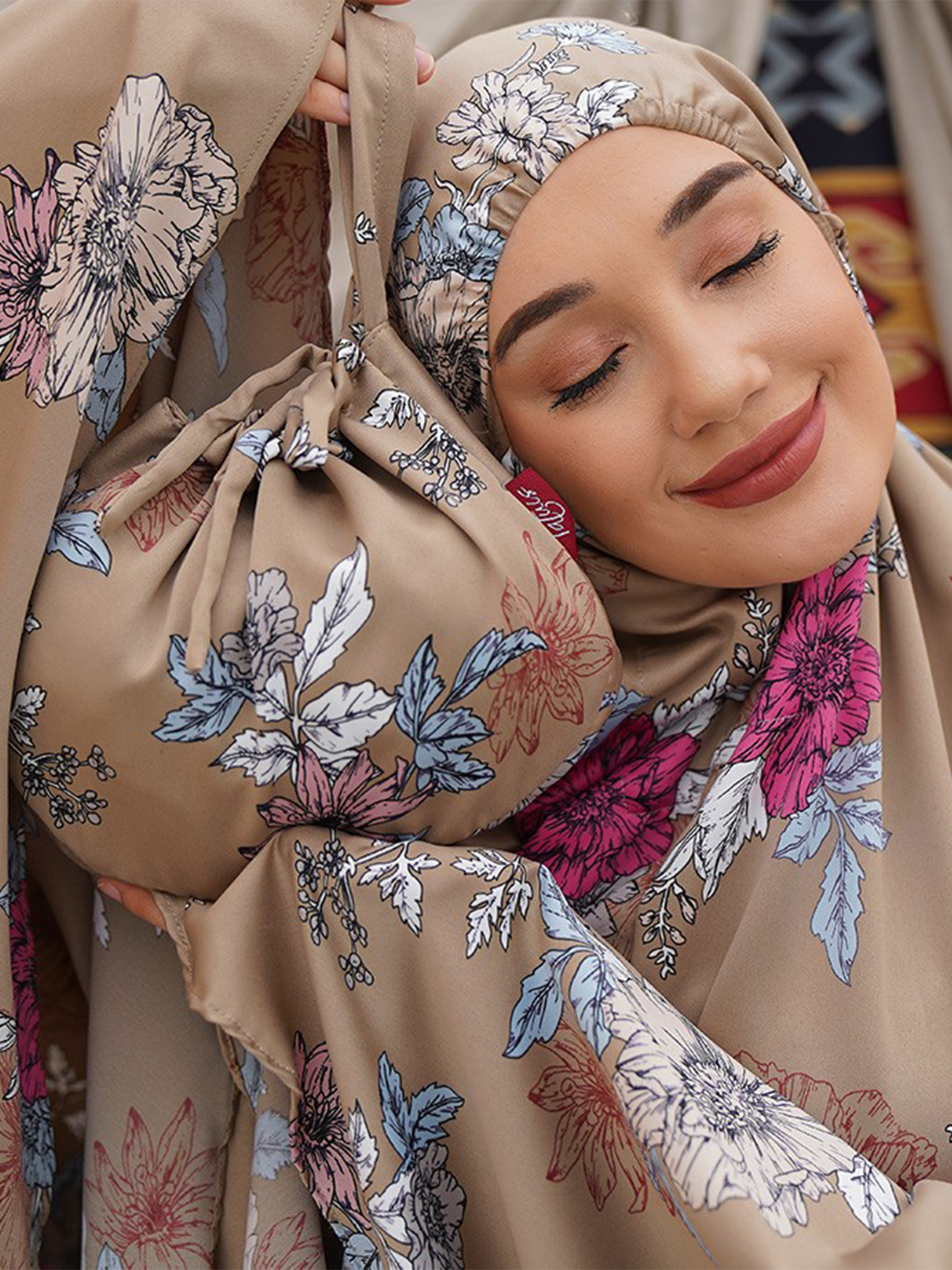 Calandra Erlina Mukena - Brown view 4