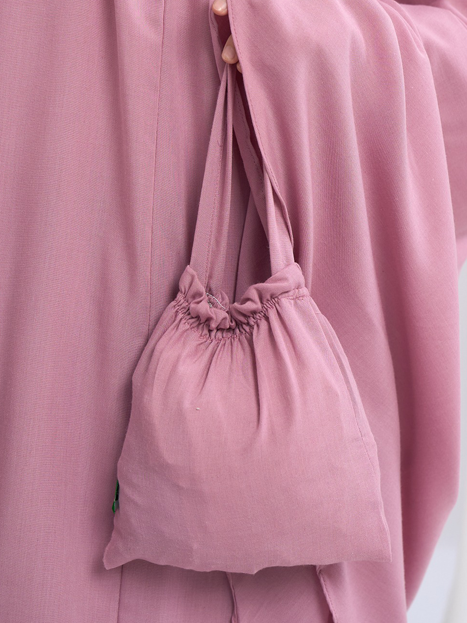 Aira Nazma Maxi Mukena - Dusty Pink view 4