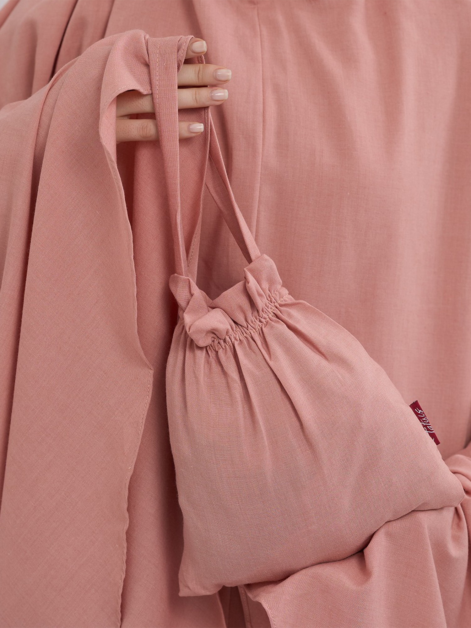 Aira Nazma Maxi Mukena - Peach view 4
