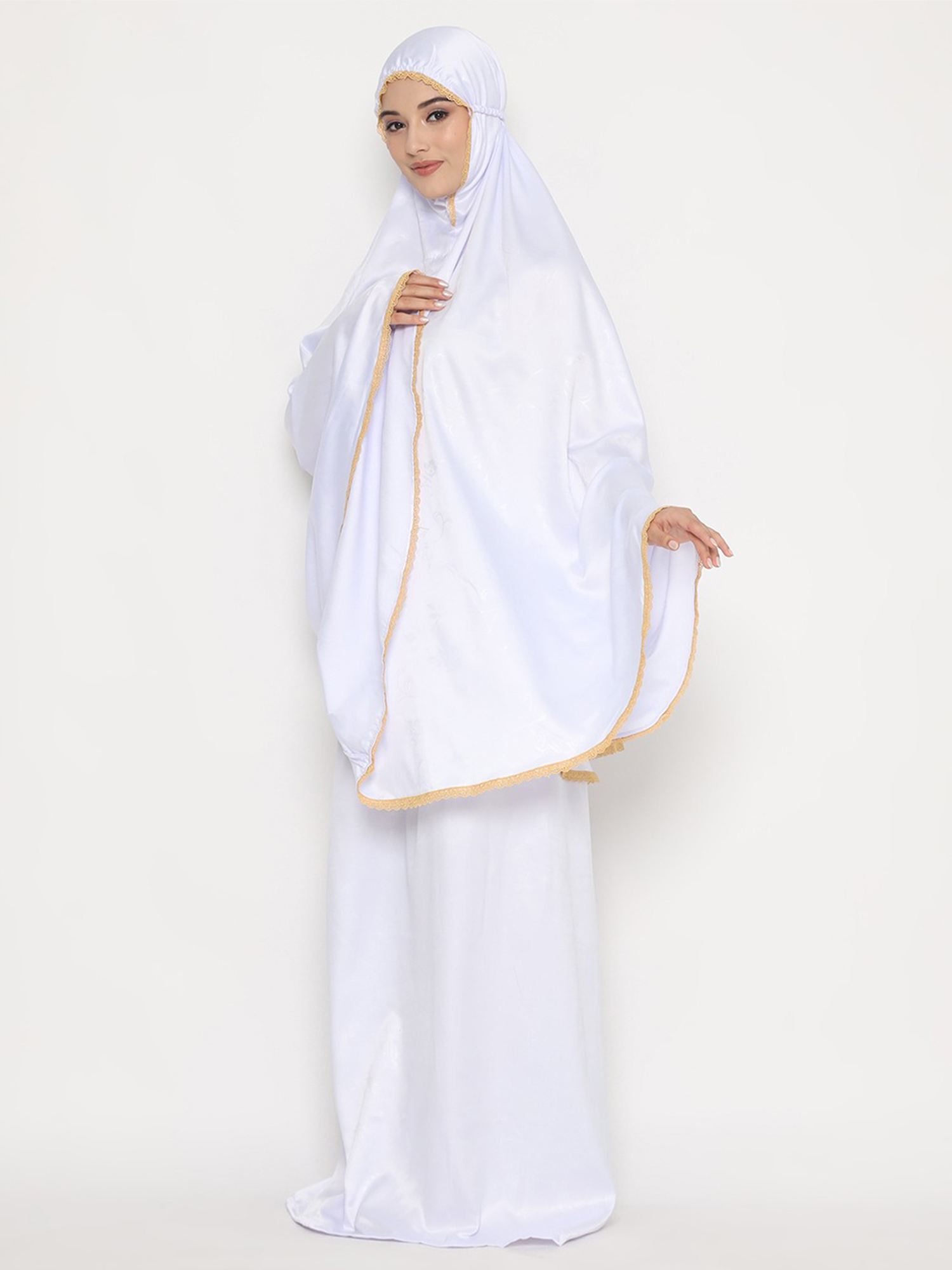 Mukena Rasyadah Fatinah - Broken White view 2