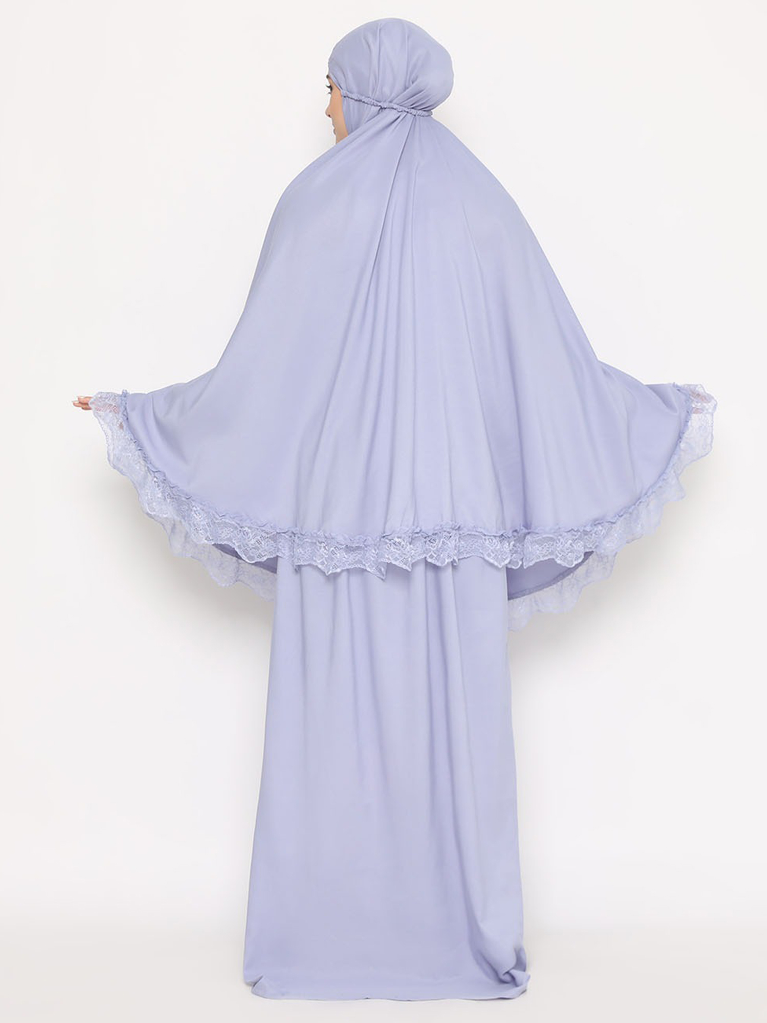 Tavisha Zainisa Mukena - Purple view 2