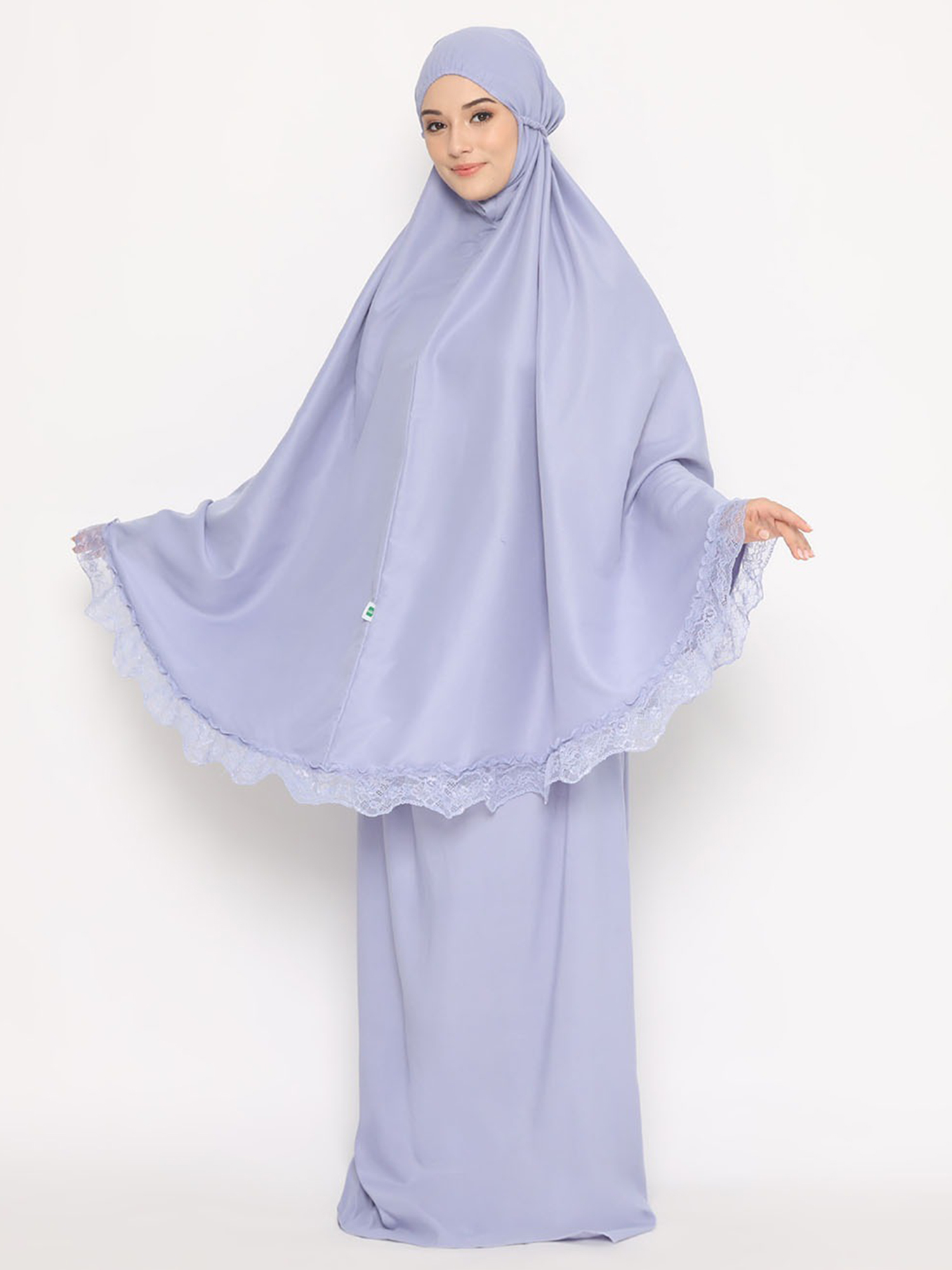 Tavisha Zainisa Mukena - Purple view 3