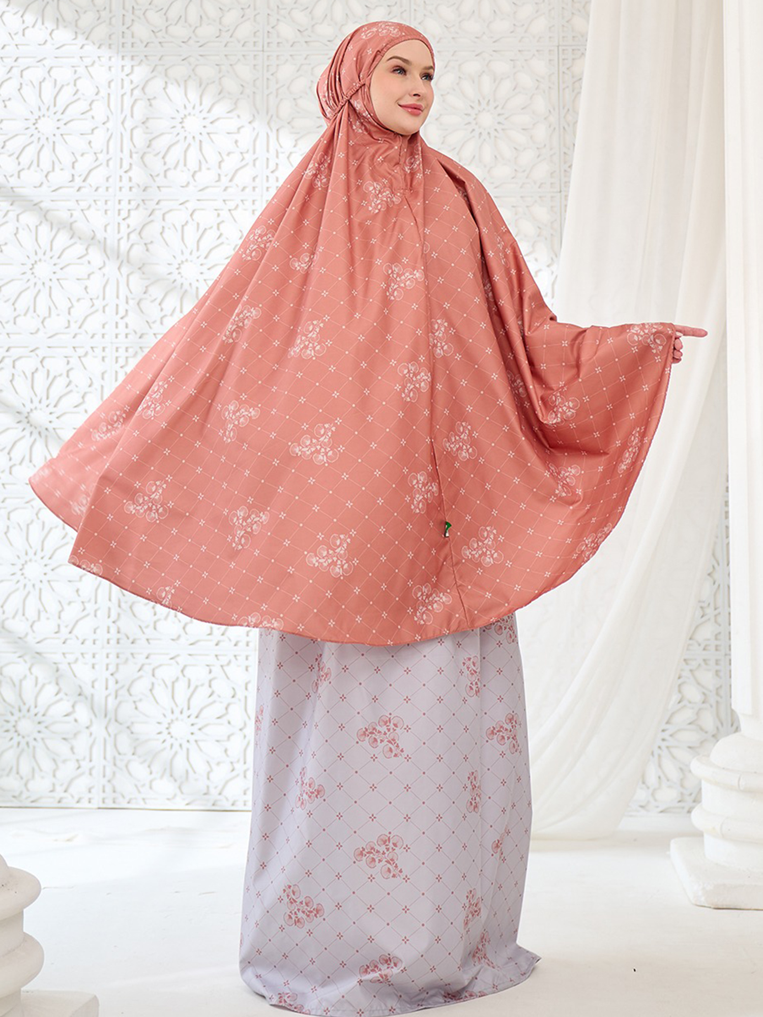 Jeevika Kamala Mukena - Brick view 4