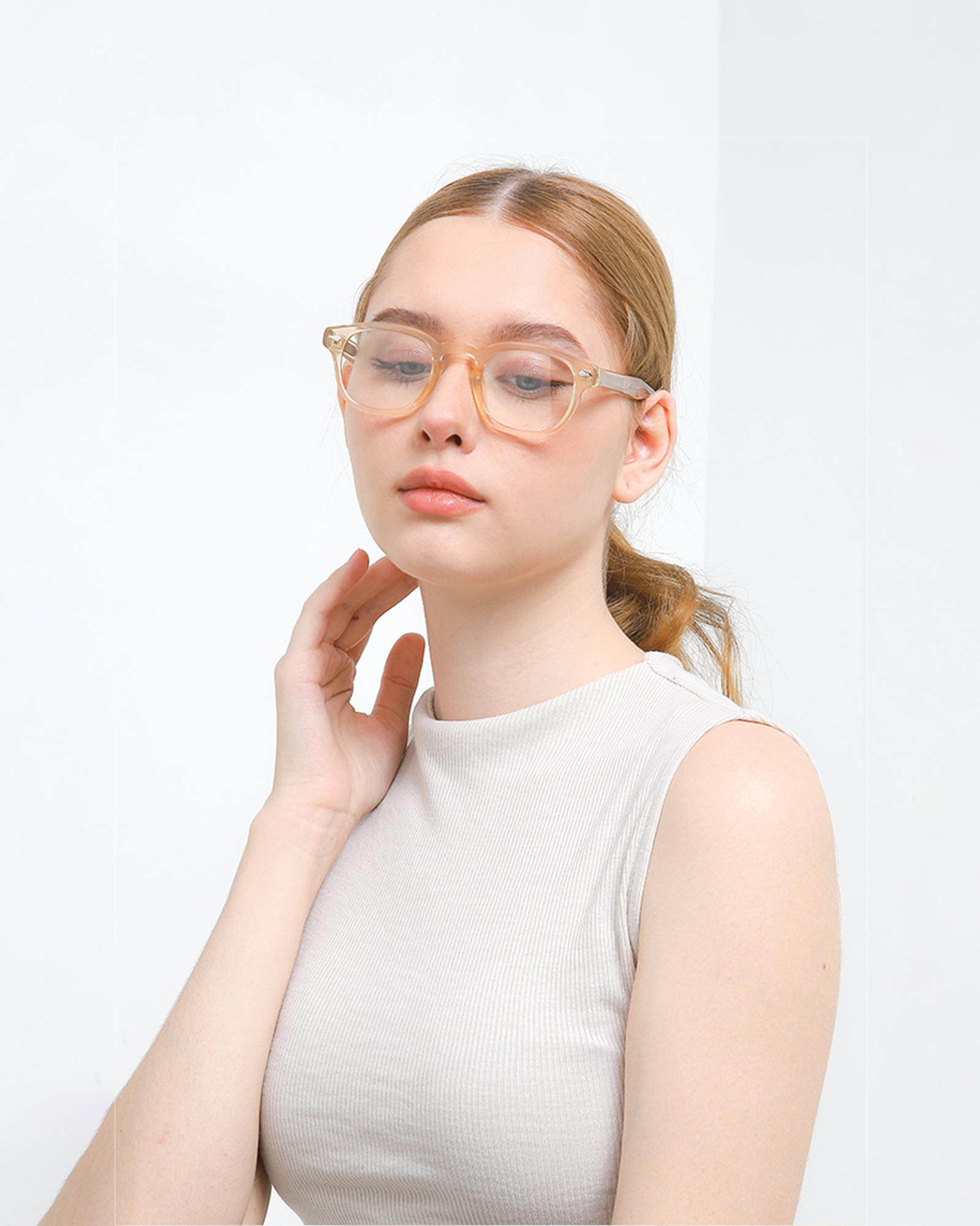 The Sun  Kacamata  Pria Wanita Antiradiasi Fashion Sunglasses Bahan Premium view 7