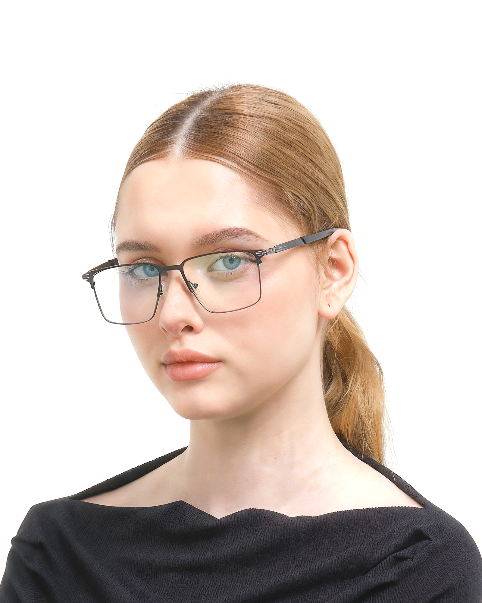 Aurora Kacamata Pria Wanita Antiradiasi Fashion Sunglasses Bahan Premium view 7