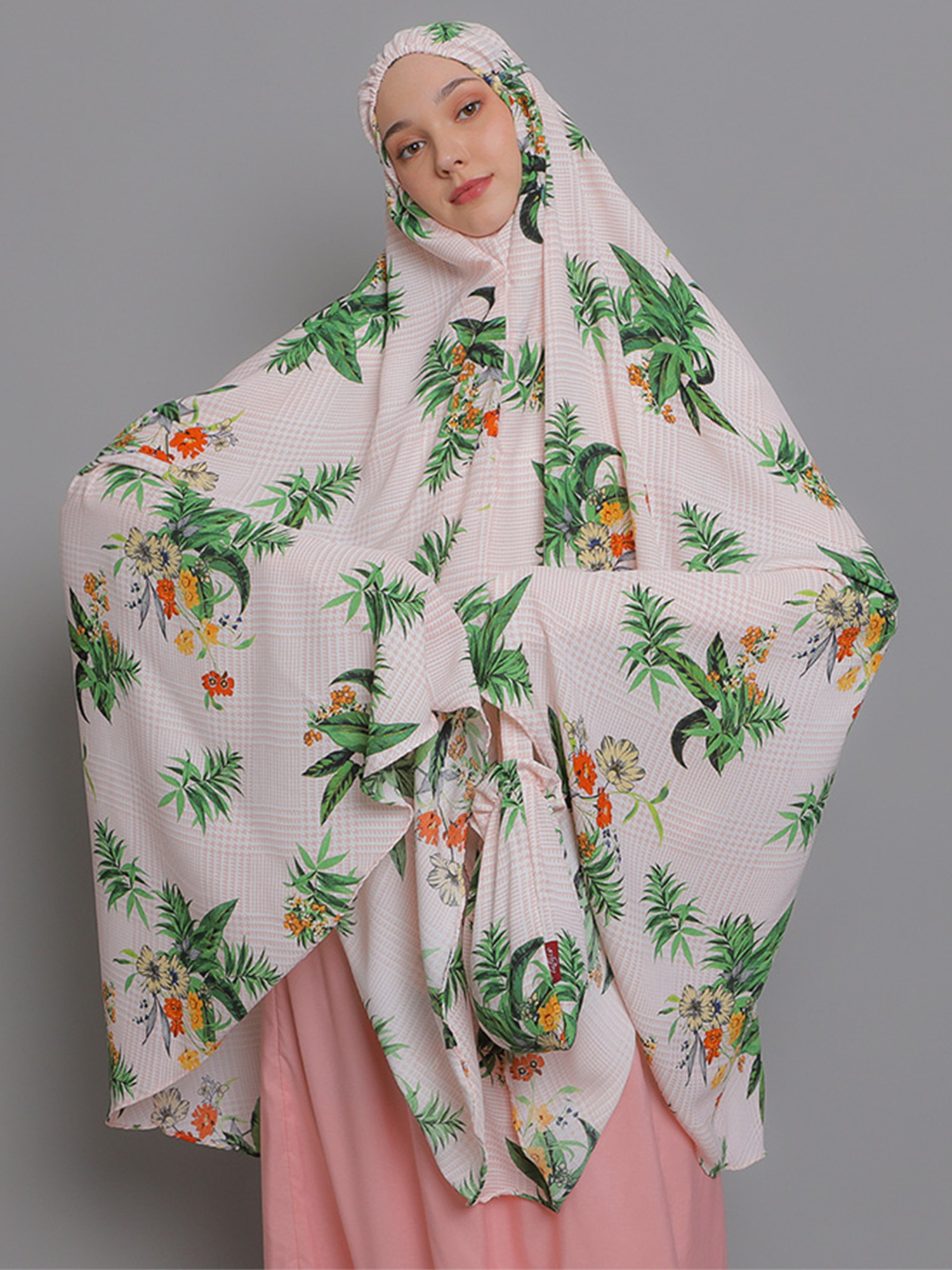 Chaerunnisa Athalla Mukena - Peach view 4