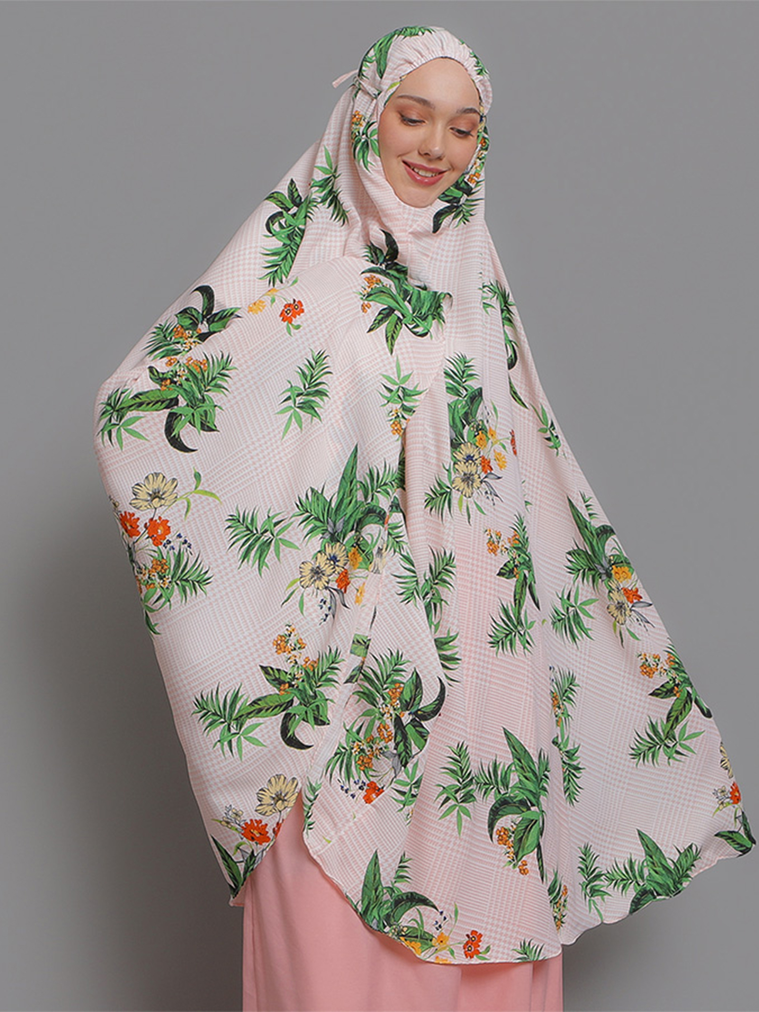 Chaerunnisa Athalla Mukena - Peach view 2
