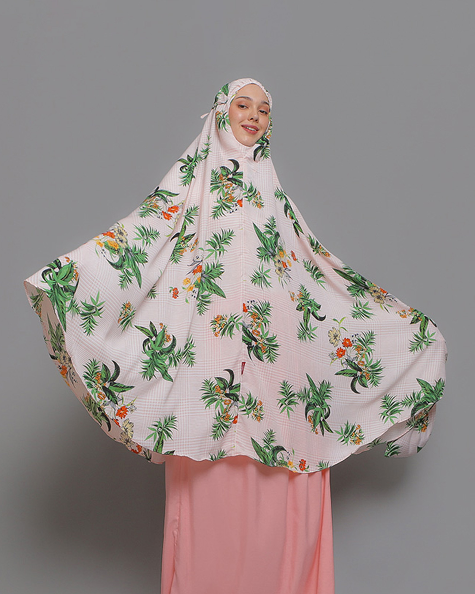 Chaerunnisa Athalla Mukena - Peach view 5