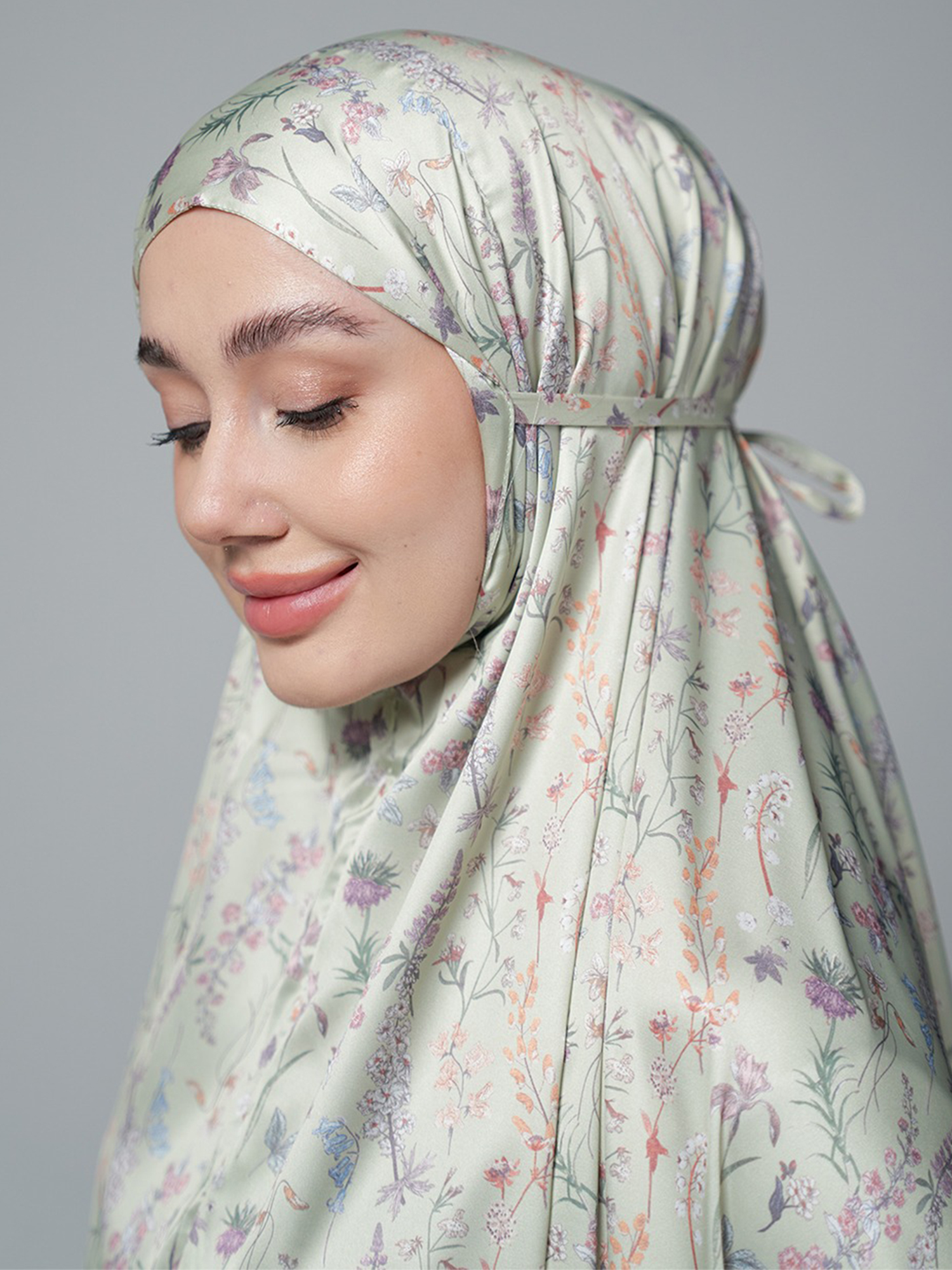 Maryan Saffanah Mukena - Green view 2