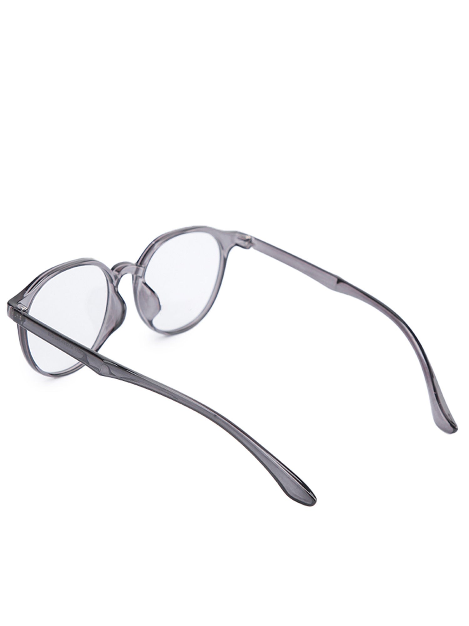 DUMMY - Kacamata TR Lentur Pria Wanita Antiradiasi Cat Eye Regata-Transgrey view 3