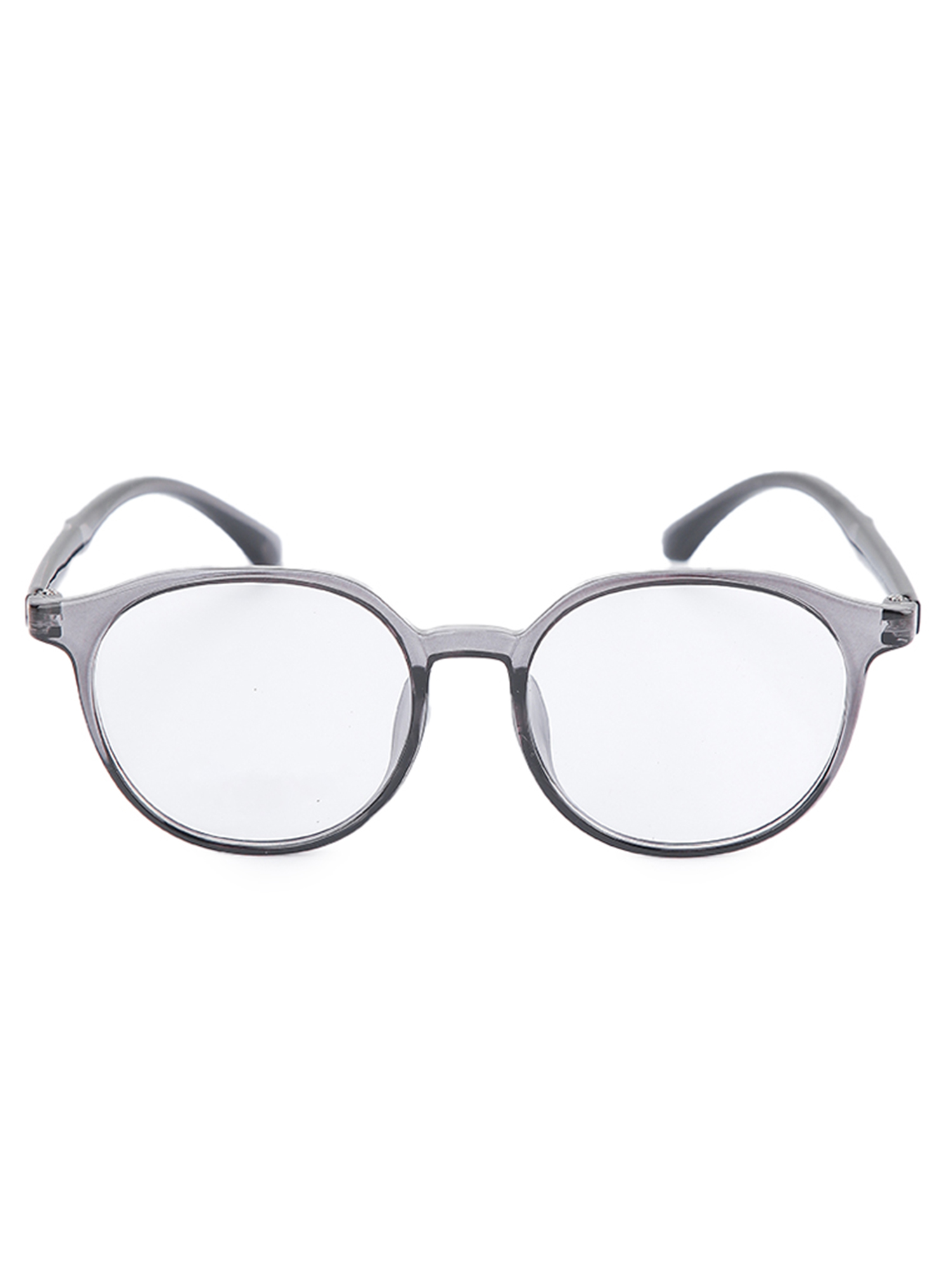 DUMMY - Kacamata TR Lentur Pria Wanita Antiradiasi Cat Eye Regata-Transgrey view 4