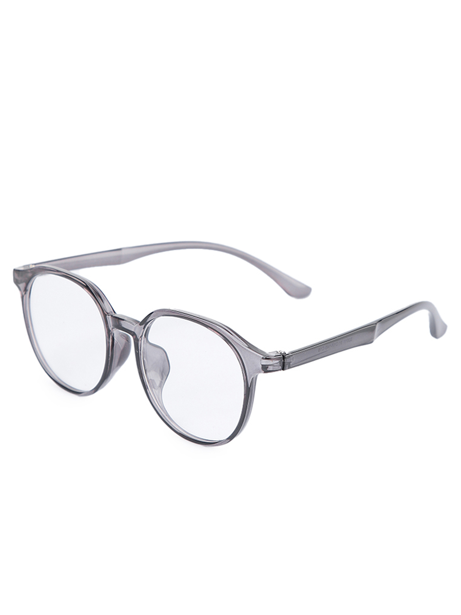 DUMMY - Kacamata TR Lentur Pria Wanita Antiradiasi Cat Eye Regata-Transgrey view 2