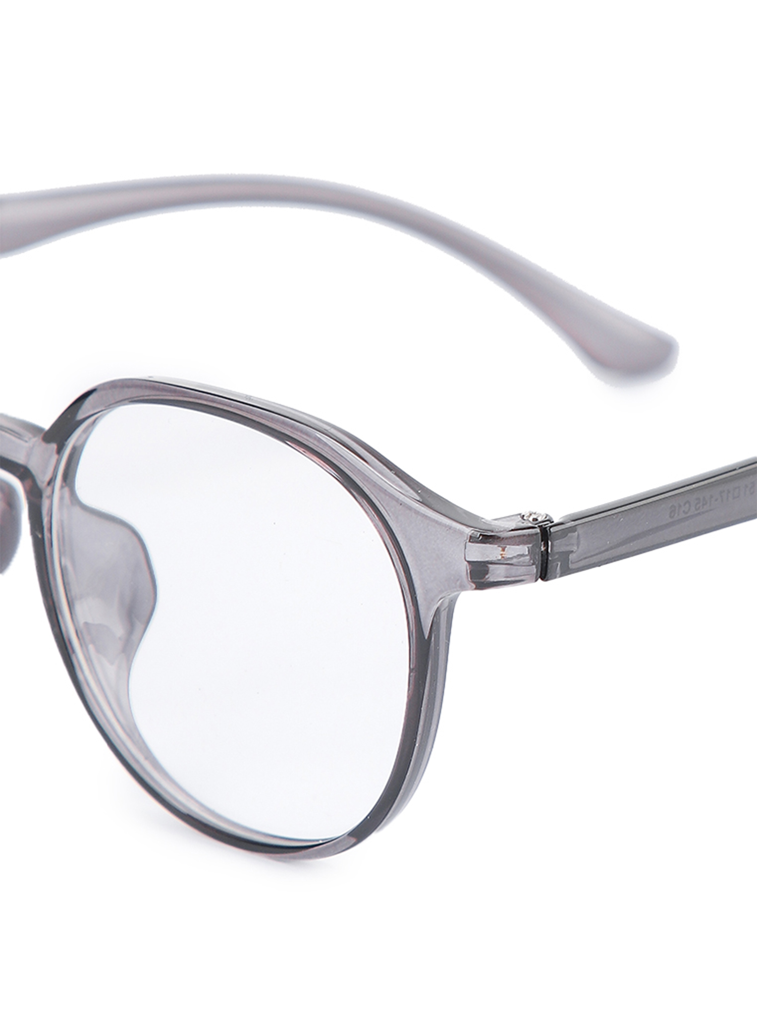 DUMMY - Kacamata TR Lentur Pria Wanita Antiradiasi Cat Eye Regata-Transgrey view 5