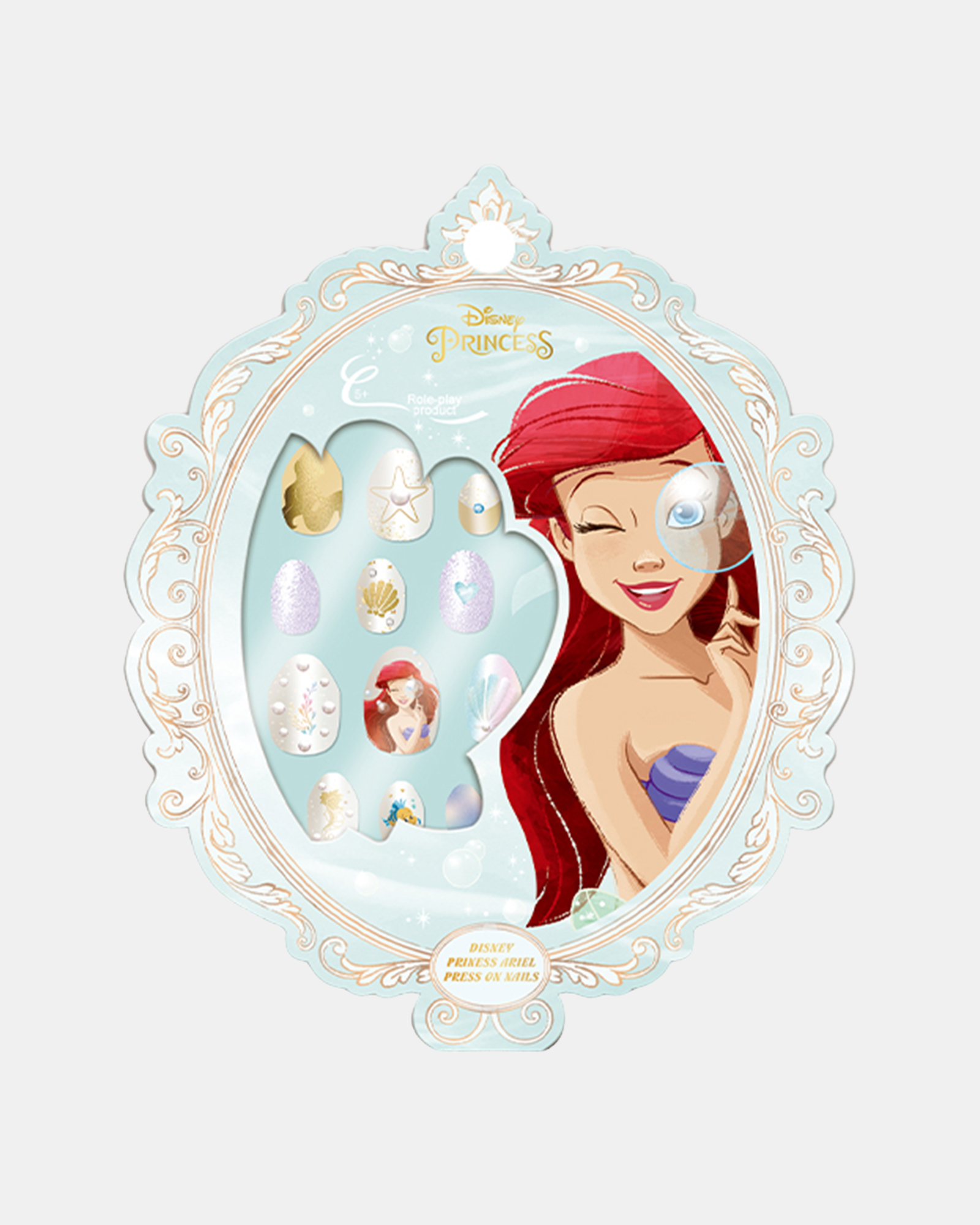 DUMMY - Disney Princess Series Self Adhesive Fake Nail Art - Kuku Palsu Disney dengan Lem view 10